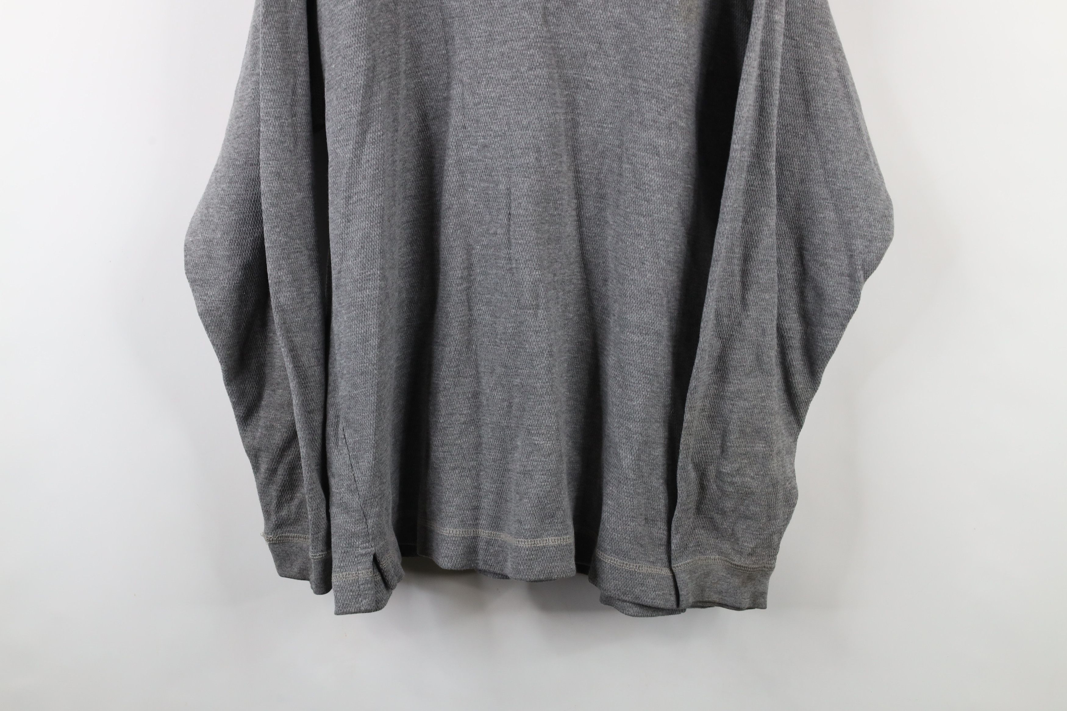 Vintage Vintage 90s Streetwear Knit Long Sleeve Henley T-Shirt Size US XL / EU 56 / 4 - 3 Thumbnail