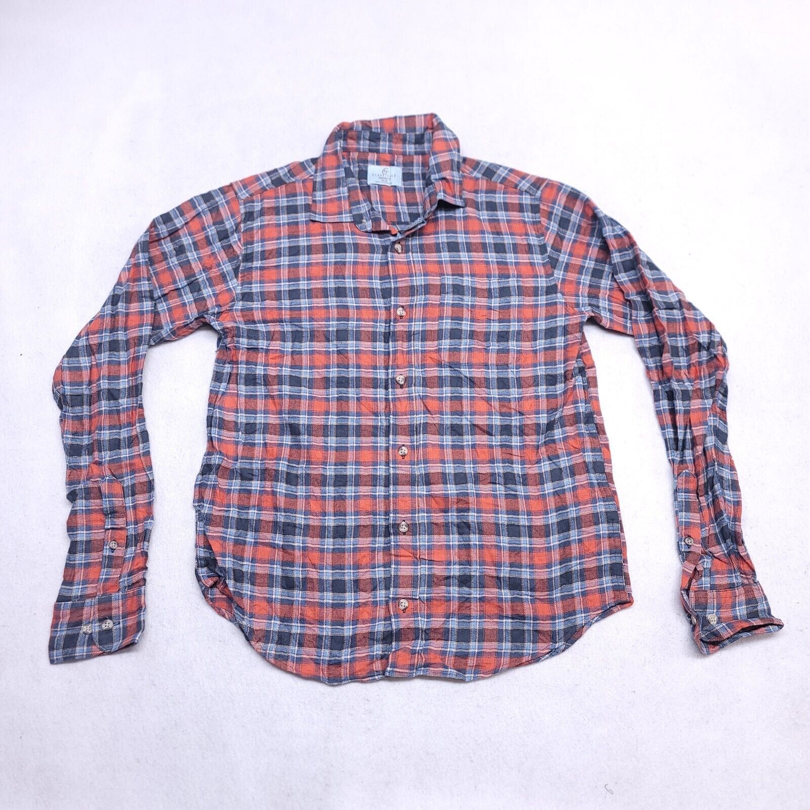 Class Club Class Club Tartan Flannel Button Shirt Mens Size 18/20 Blue Size US M / EU 48-50 / 2 - 2 Thumbnail