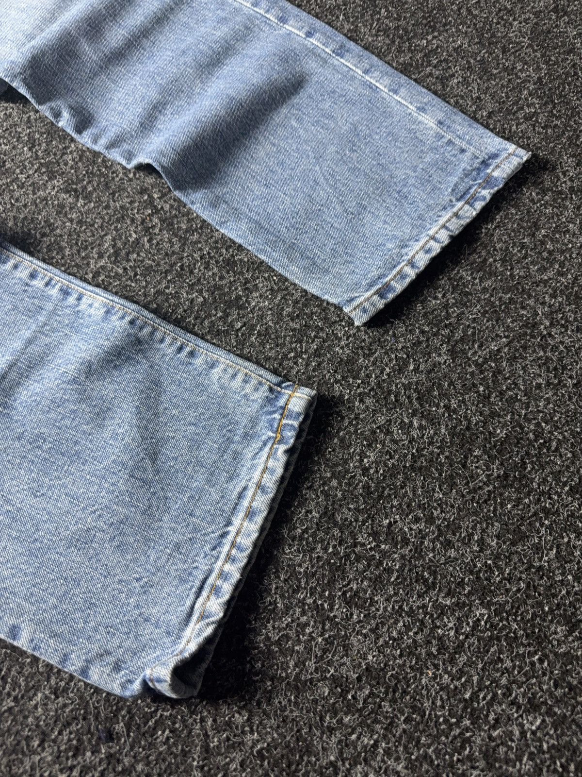 Peak Performance 90s Retro Peak Performance Italy Vintage Light Wash Jeans Size US 33 - 4 Thumbnail