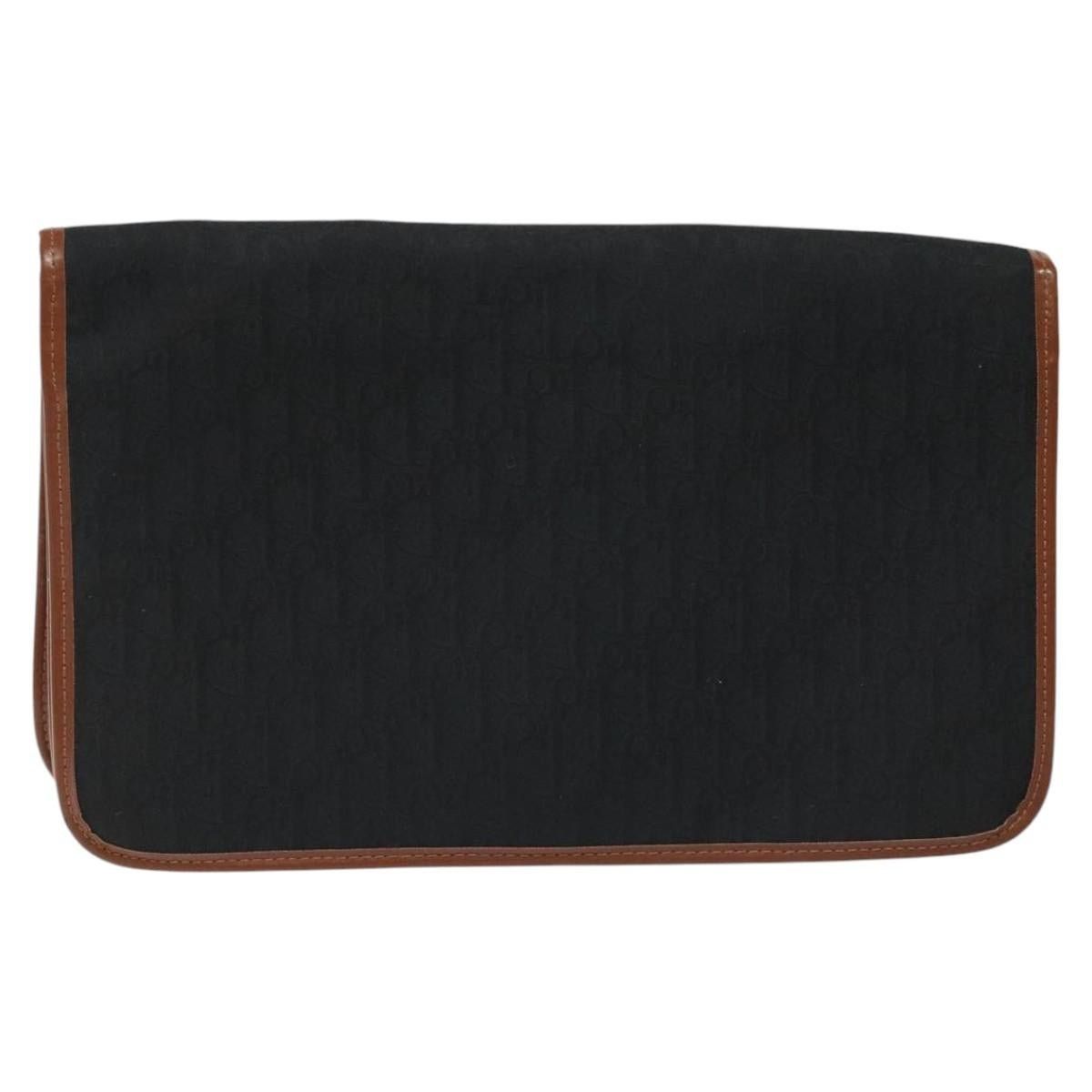 Dior DIOR Trotter Canvas Shoulder Bag Black Size ONE SIZE - 3 Thumbnail