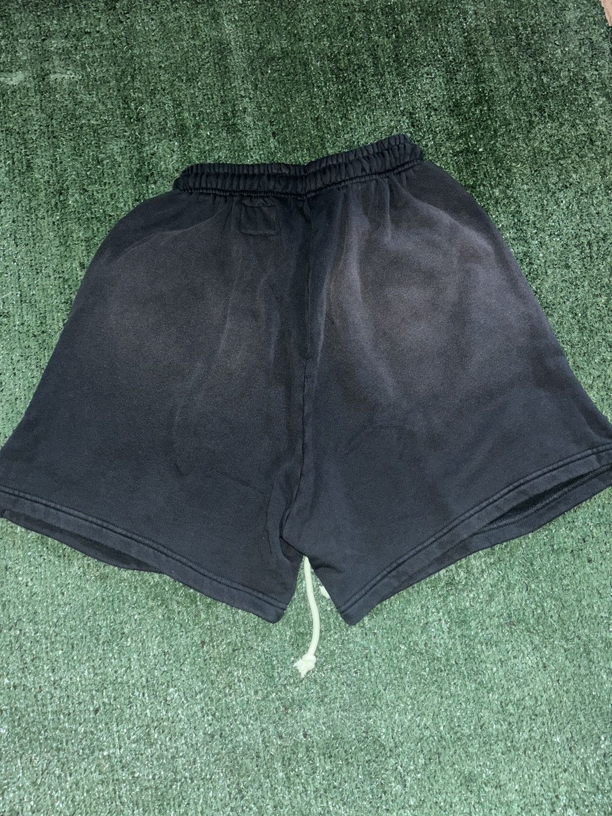 HELLSTAR Hellstar Black Green Flame Shorts Size US 32 / EU 48 - 3 Thumbnail