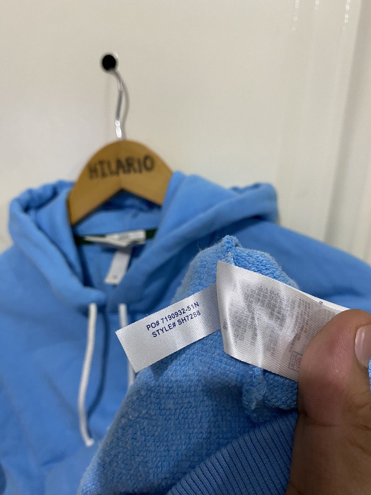 Lacoste Lacoste Big L Logo Hoodie Size US XS / EU 42 / 0 - 7 Thumbnail