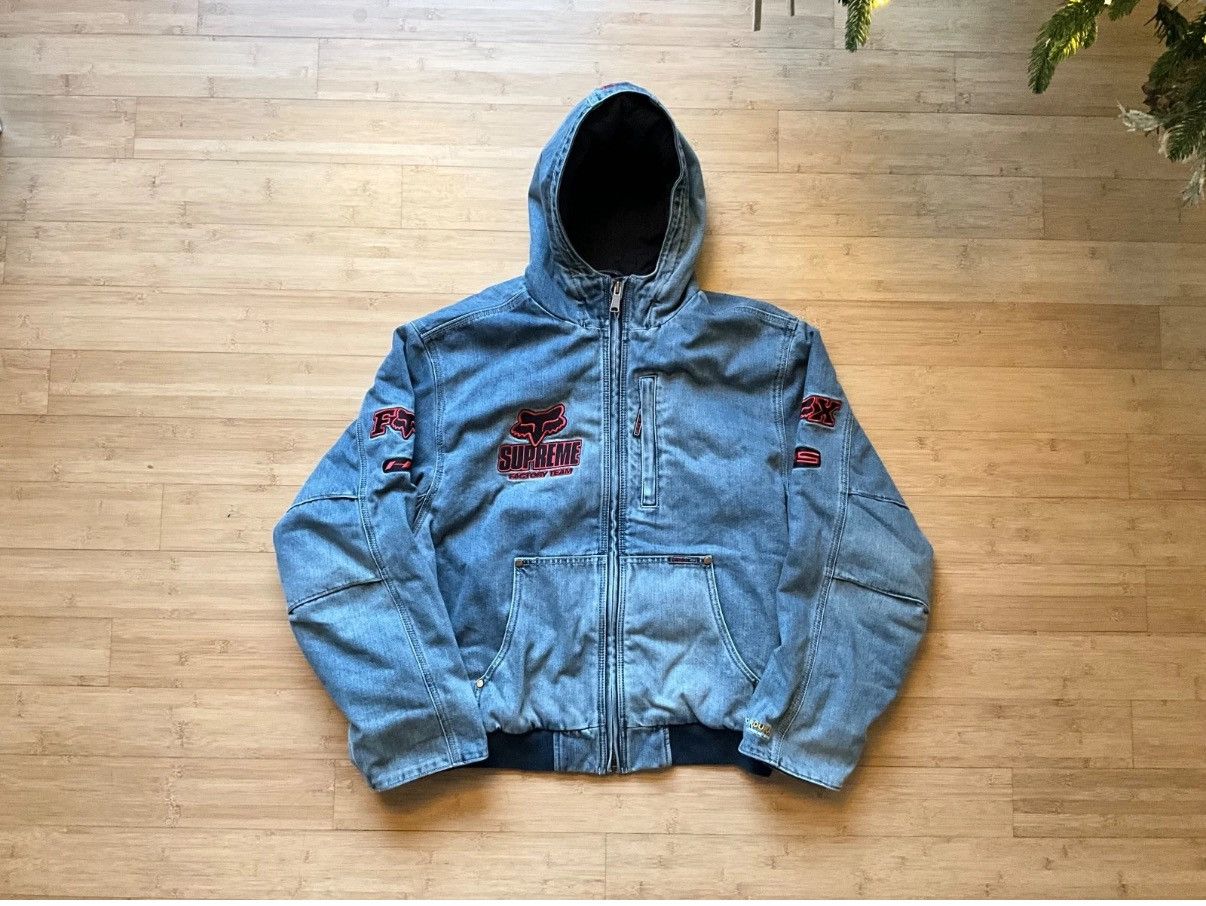 Fox Racing × Supreme Supreme X Fox Racing Hooded Work Jacket Size US M / EU 48-50 / 2 - 5 Thumbnail