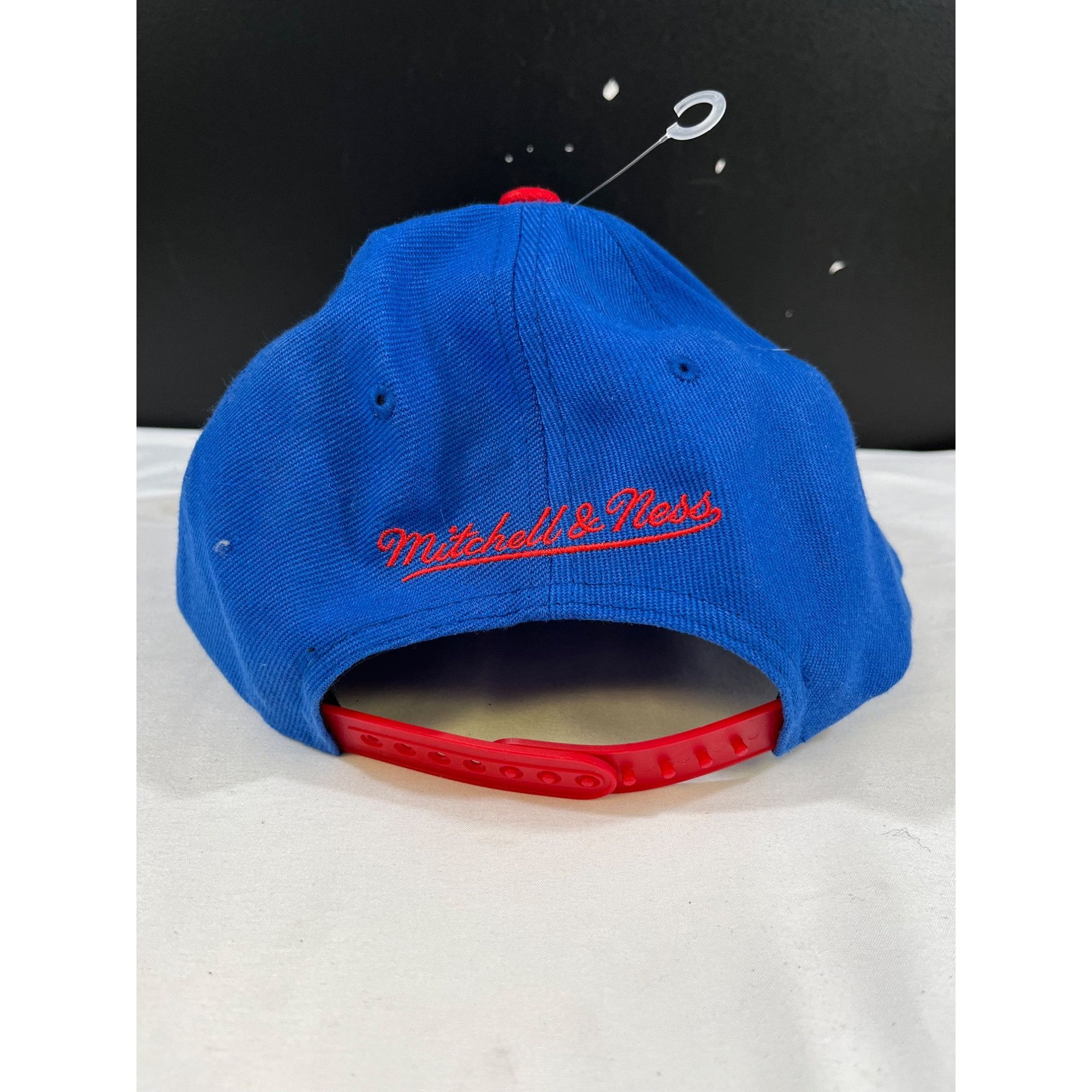 Mitchell & Ness Mitchell & Ness Unisex Blue Philadelphia 76ers Original Fit Size ONE SIZE - 3 Thumbnail