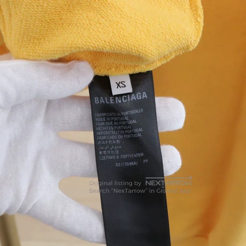 Balenciaga Balenciaga Distressed Style Sweatshirt Size US XS / EU 42 / 0 - 9 Thumbnail