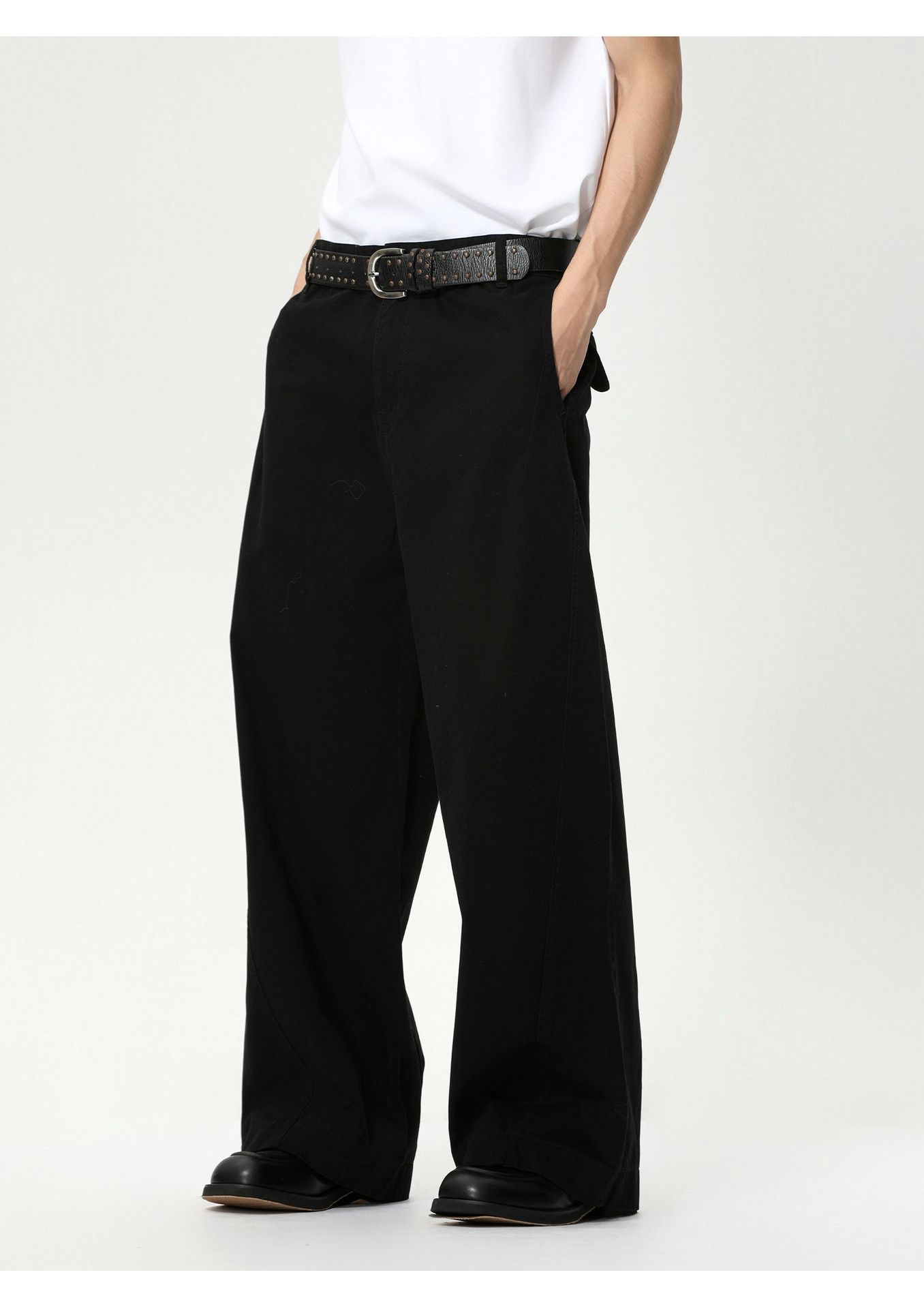 Jean Men's Classic Japanese Casual Straight-Leg Clean Fit Jeans Size US 32 / EU 48 - 3 Thumbnail