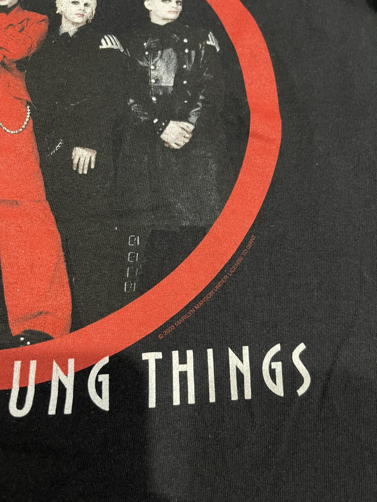 Band Tees × Marilyn Manson × Vintage MARILYN MANSON Size US M / EU 48-50 / 2 - 4 Thumbnail