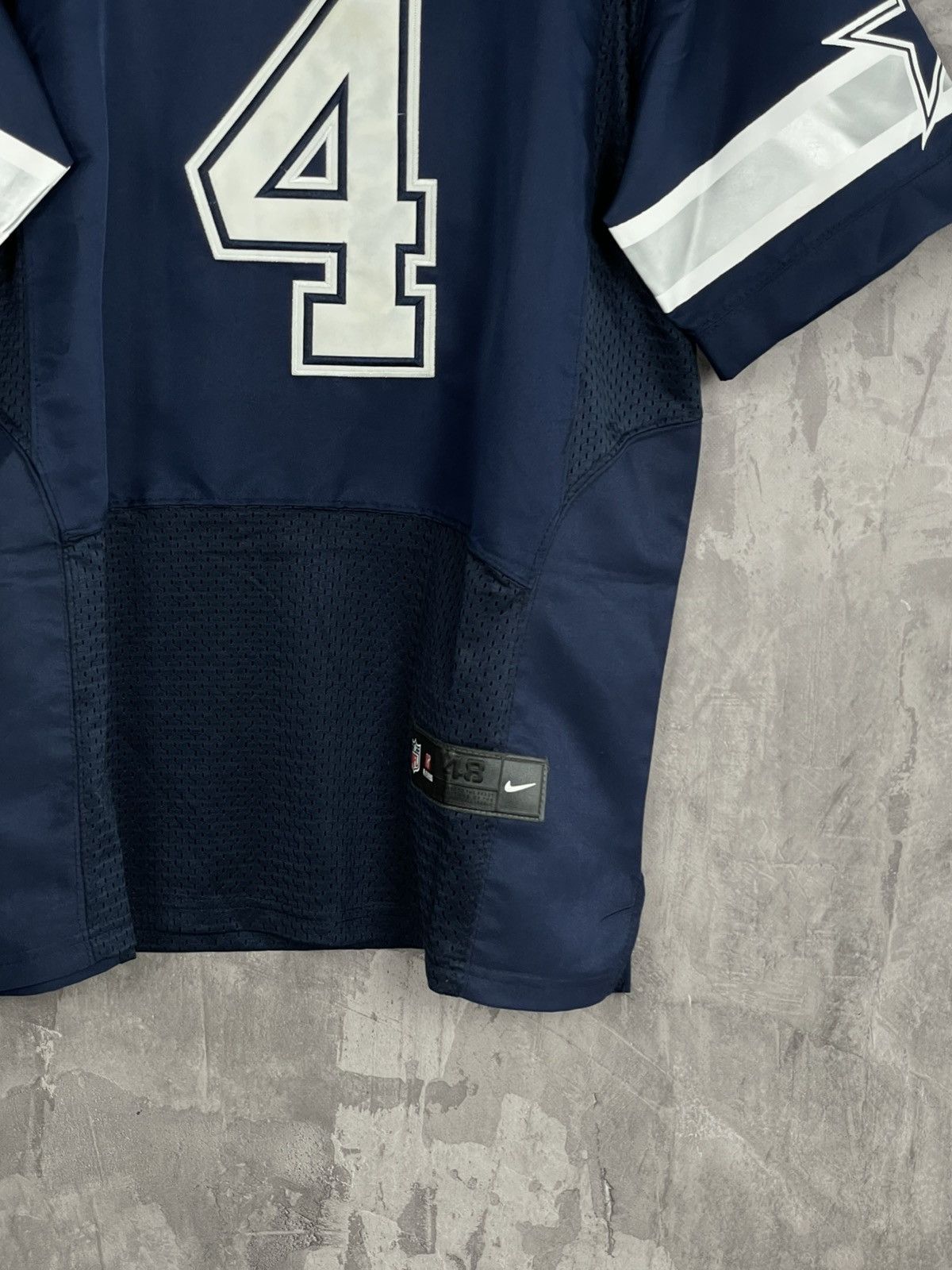 NFL × Nike × Vintage 🌟 VINTAGE 00’S NIKE NFL DALLAS COWBOYS „PRESCOTT 4” JERSEY Size US M / EU 48-50 / 2 - 6 Thumbnail