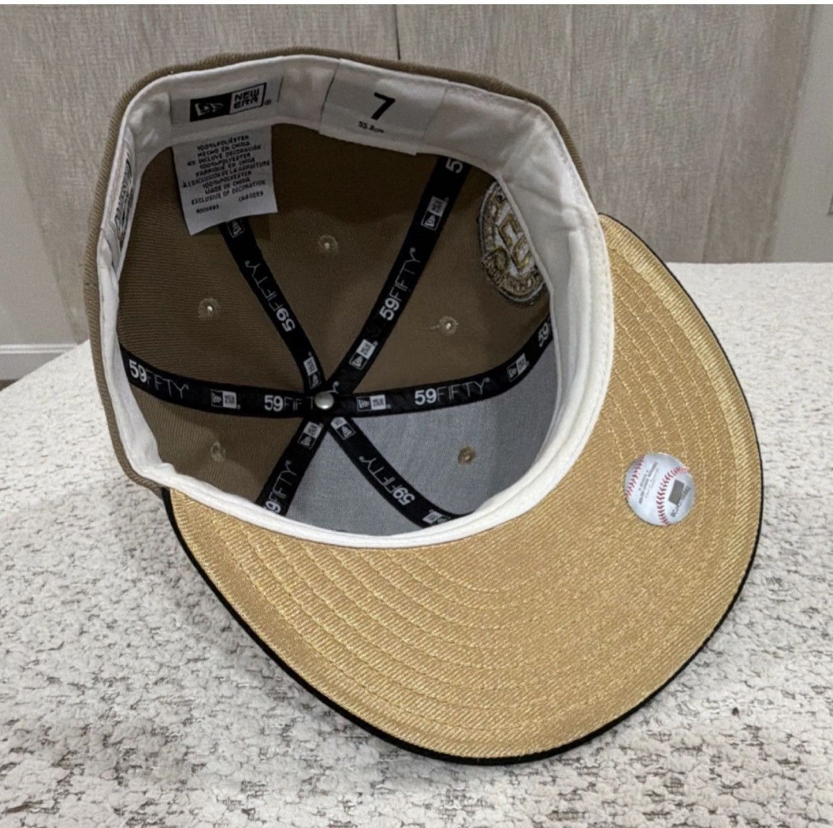 New Era Milwaukee Brewers 59FIFTY 50th Anniversary Size 7 Size ONE SIZE - 4 Thumbnail