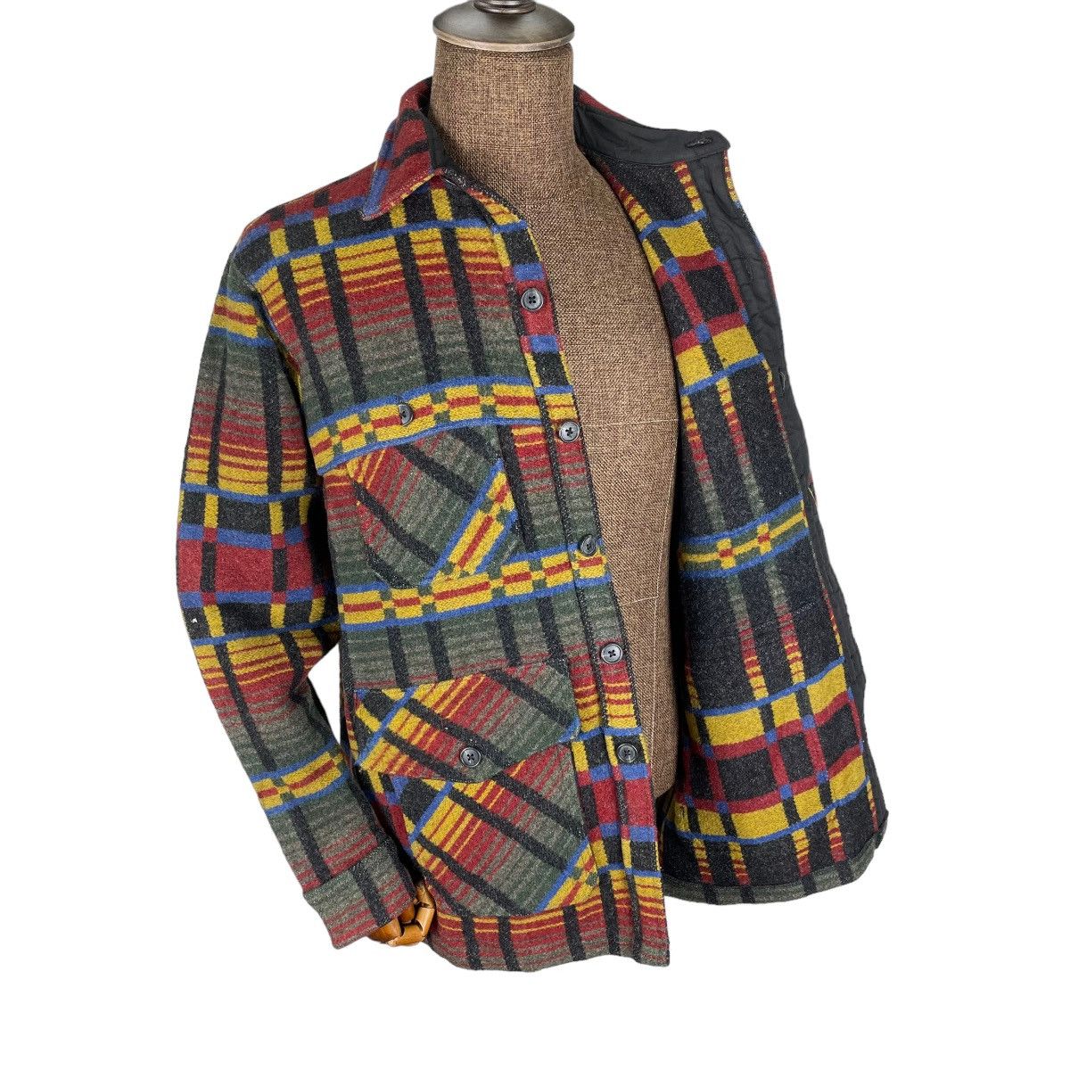 Woolrich Woolen Mills ☀️WOOLRICH STRIPES COLORWAY MULTI POCKET JACKET LIKE FILSON Size US M / EU 48-50 / 2 - 3 Thumbnail