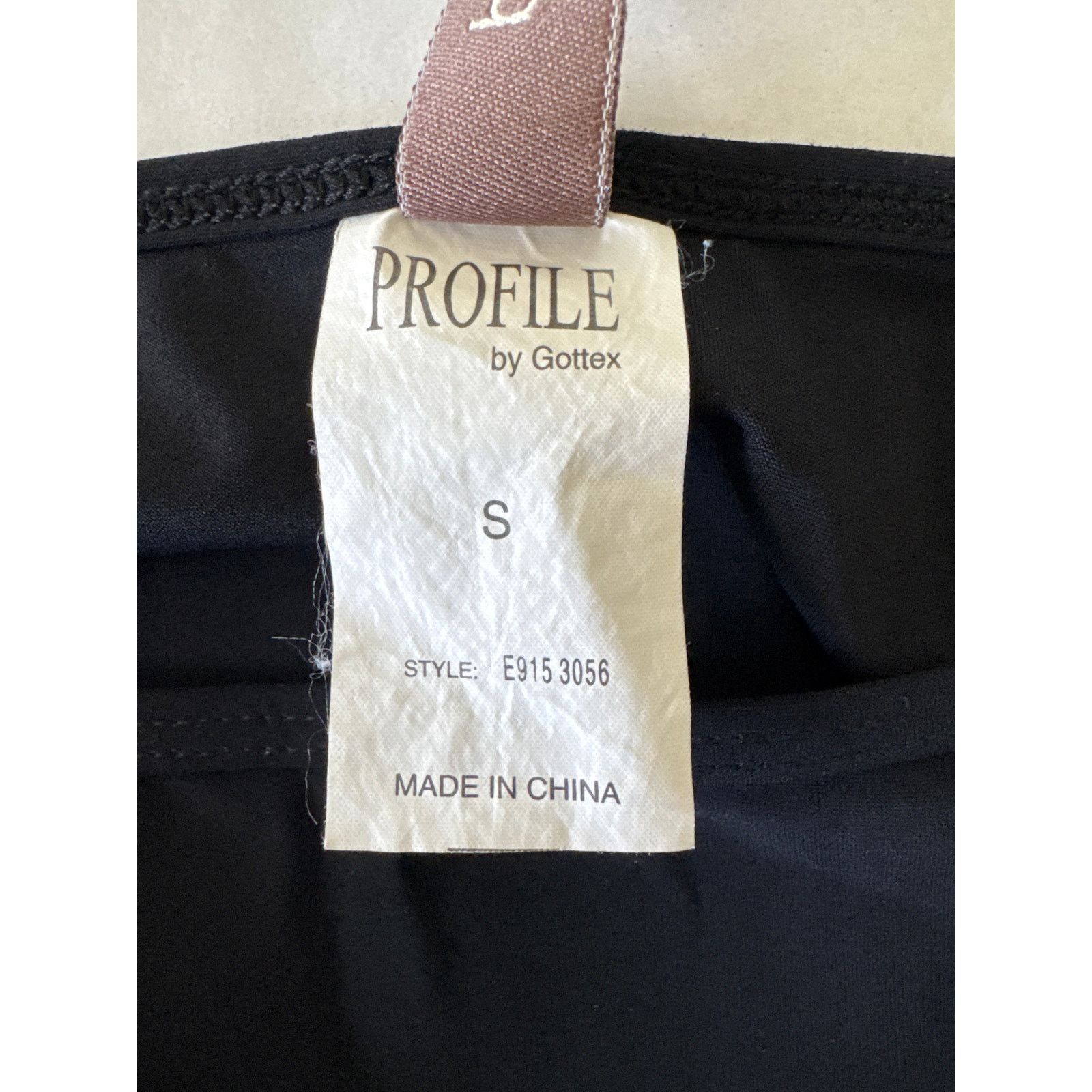 Other PROFILE BY GOTTEX Ruffle Pull on Swim Skirt BLACK Size 26" / US 2 / IT 38 - 4 Thumbnail