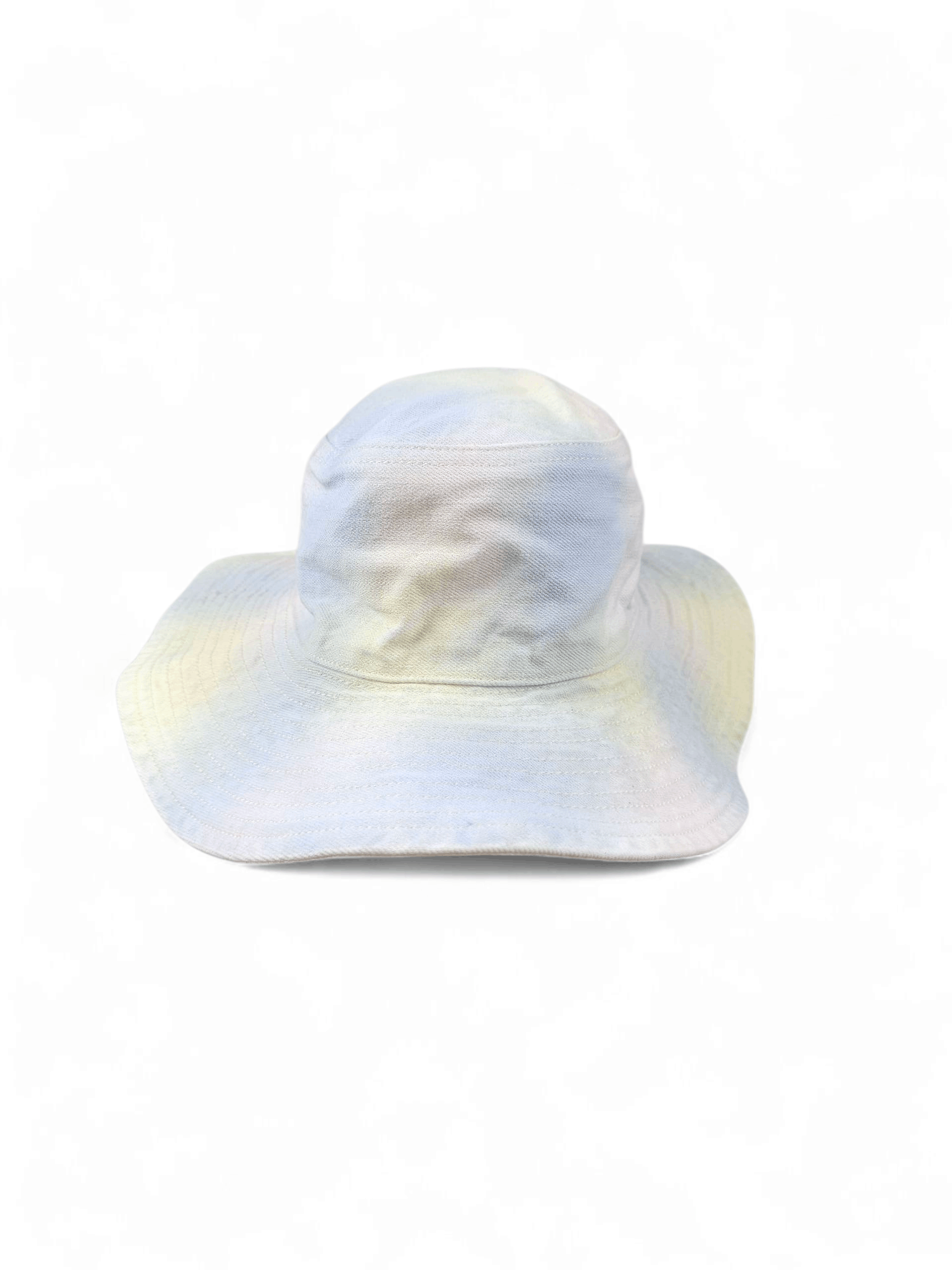 Ganni 💎 Ganni Pastel Light White Bucket Hat Luxury Designer Size ONE SIZE - 2 Thumbnail