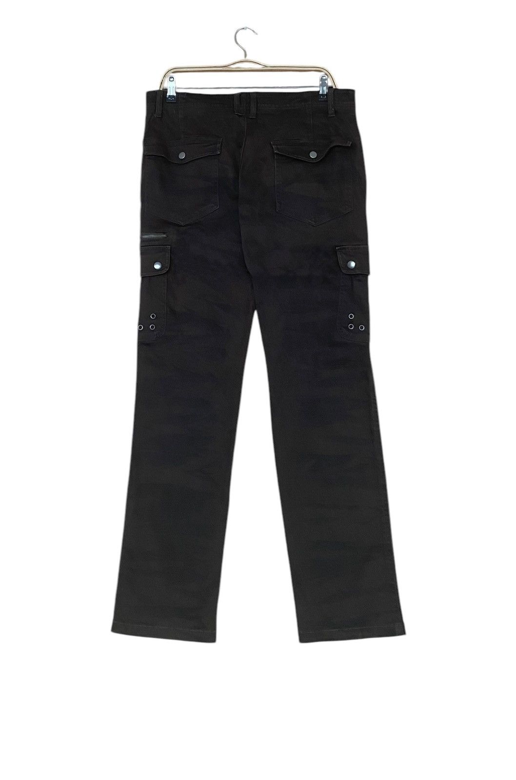 If Six Was Nine Vintage Brand Semantic Design Tactical Pants 2000s Size US 35 - 2 Thumbnail