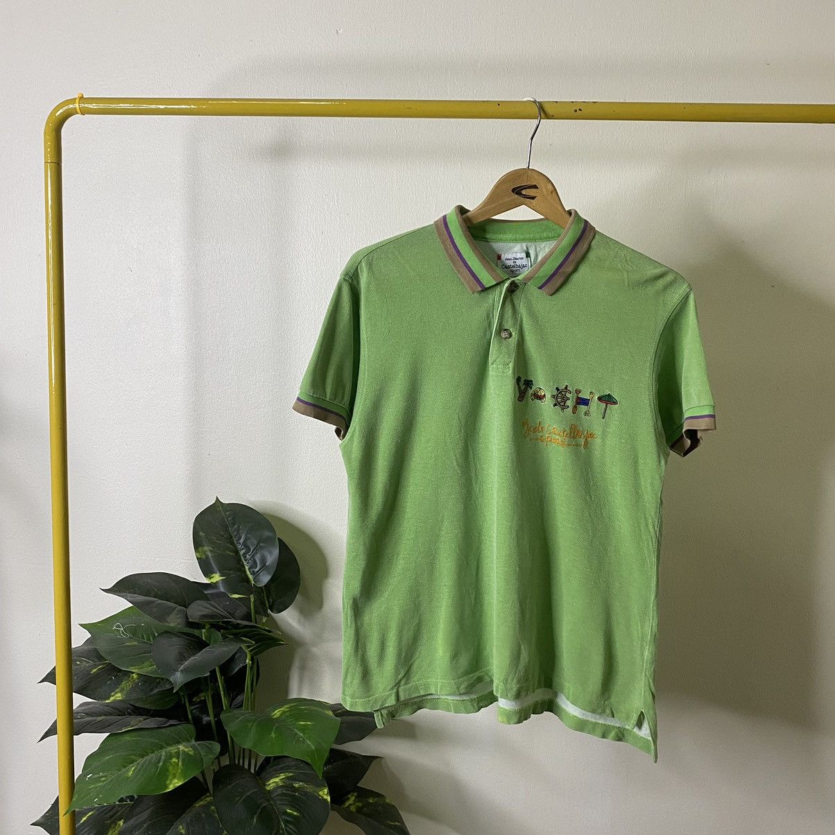 Jean Charles De Castelbajac Jean Charles De Castebajac Sport Polo T Shirt Size US S / EU 44-46 / 1 - 1 Thumbnail