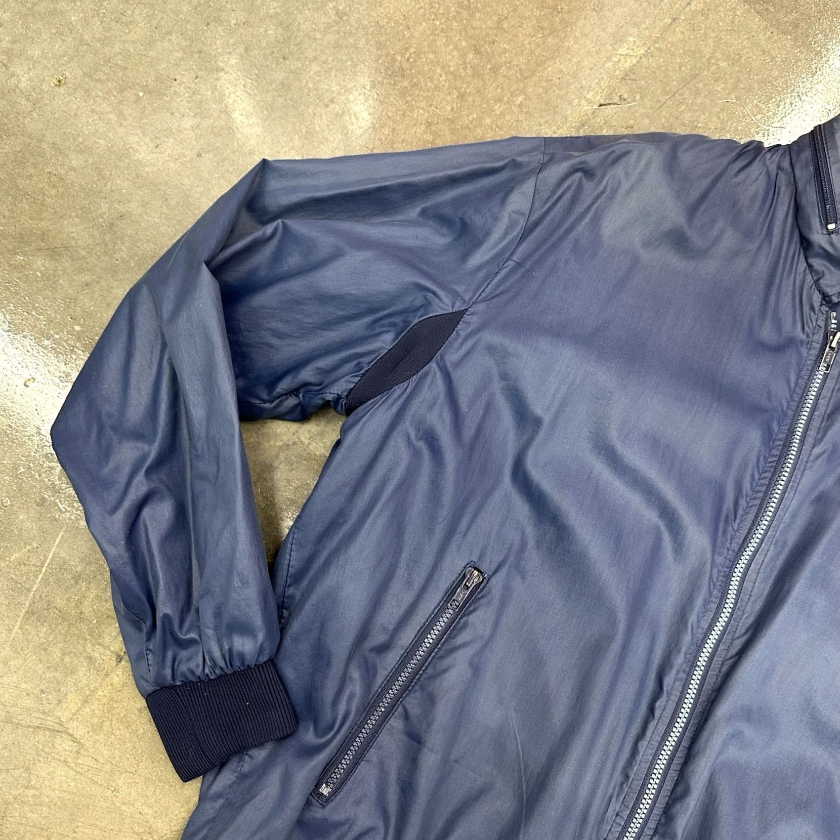 Vintage VINTAGE Air Force Association La Mode Du Golf Nylon Jacket Blue XL Mens Size US XL / EU 56 / 4 - 4 Thumbnail