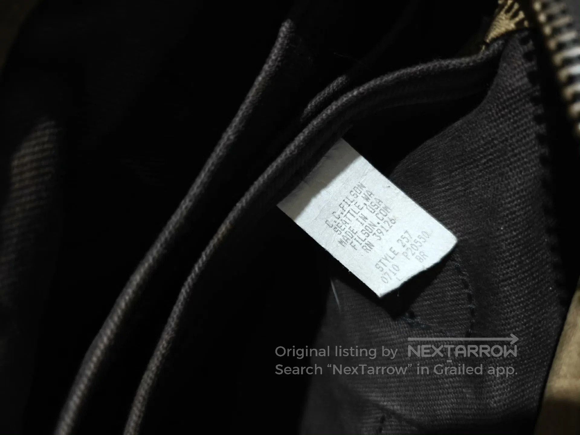 Filson Filson 70257 Canvas Crossbody Business Bag. Size ONE SIZE - 7 Thumbnail