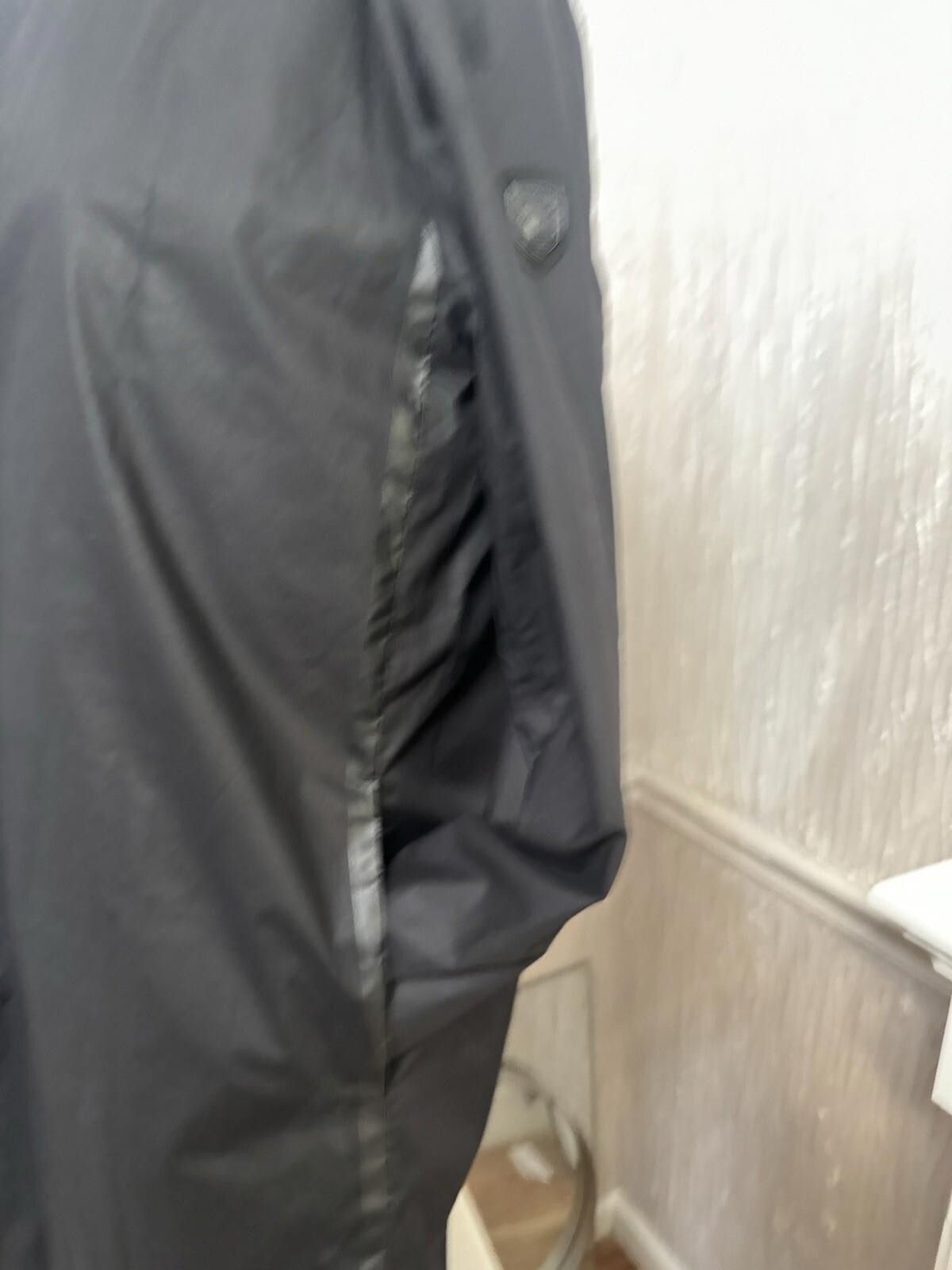 Rudsak RUDSAK Mens Black Trench Coat Waterproof SzL/M Size US L / EU 52-54 / 3 - 7 Thumbnail