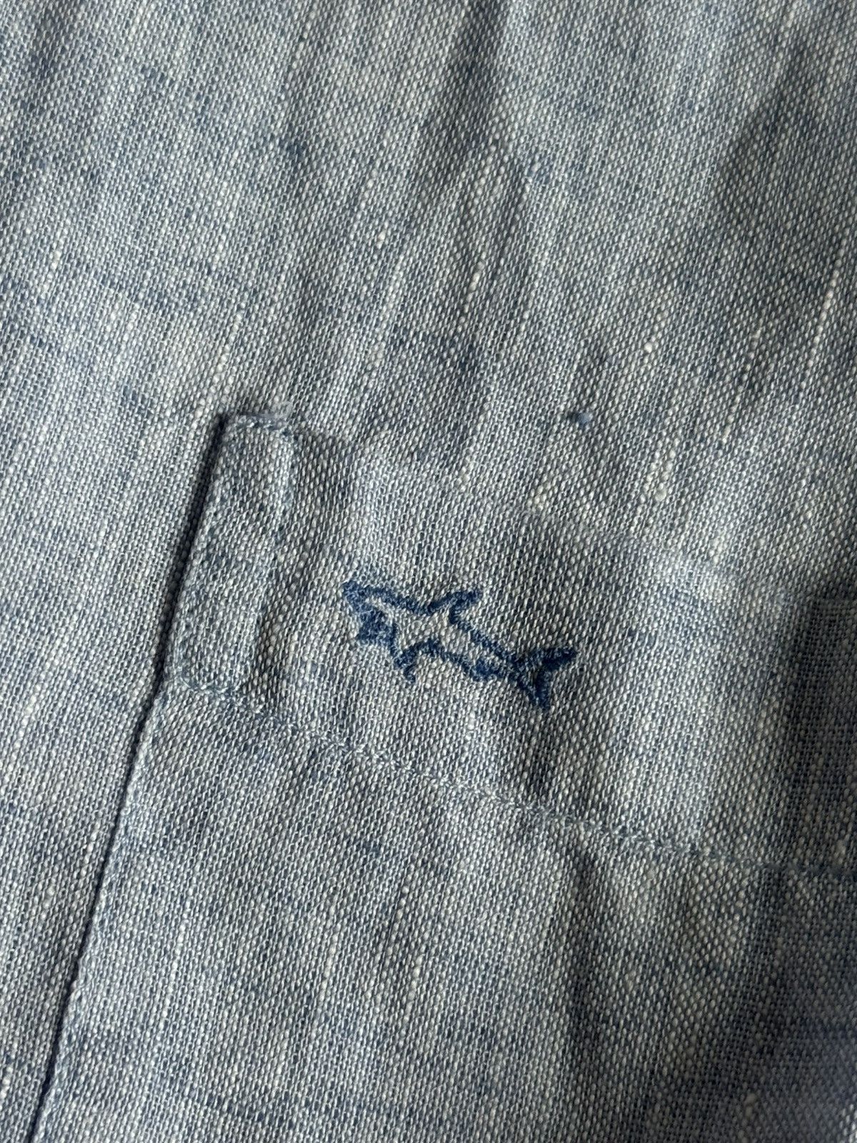 Paul & Shark Paul & Shark L 100% Lino button uk shirt long sleeve linen Size US L / EU 52-54 / 3 - 7 Thumbnail