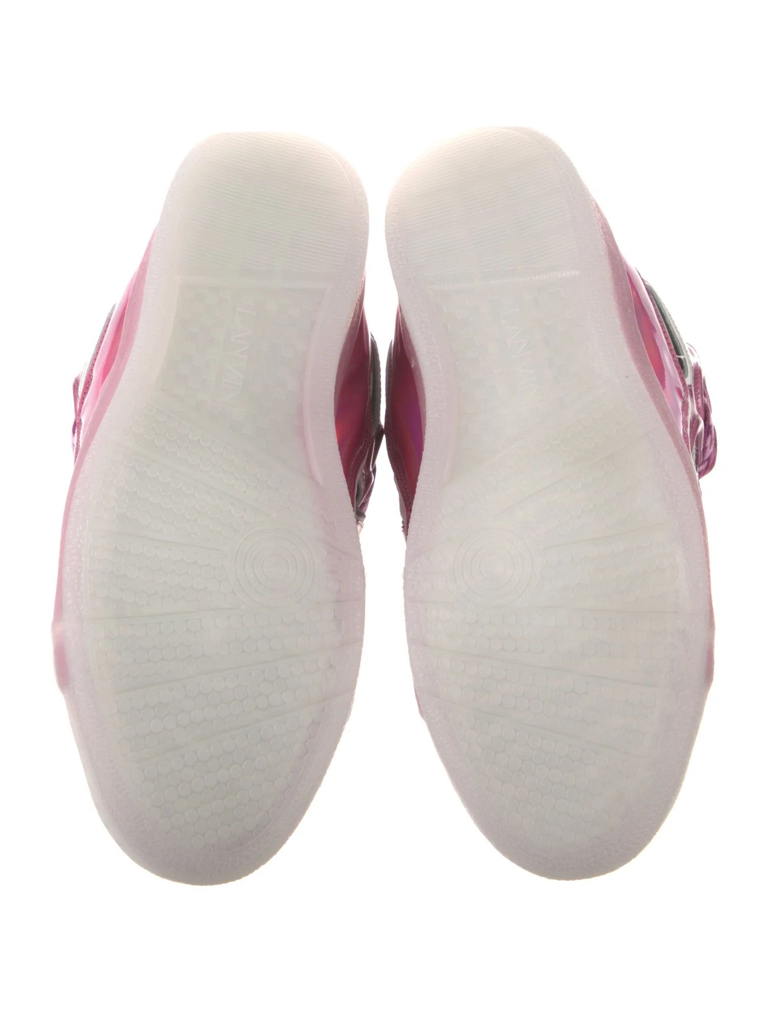 Lanvin o1w1db11124 Patent Leather Sneakers in Pink/White Size US 10 / IT 40 - 5 Thumbnail