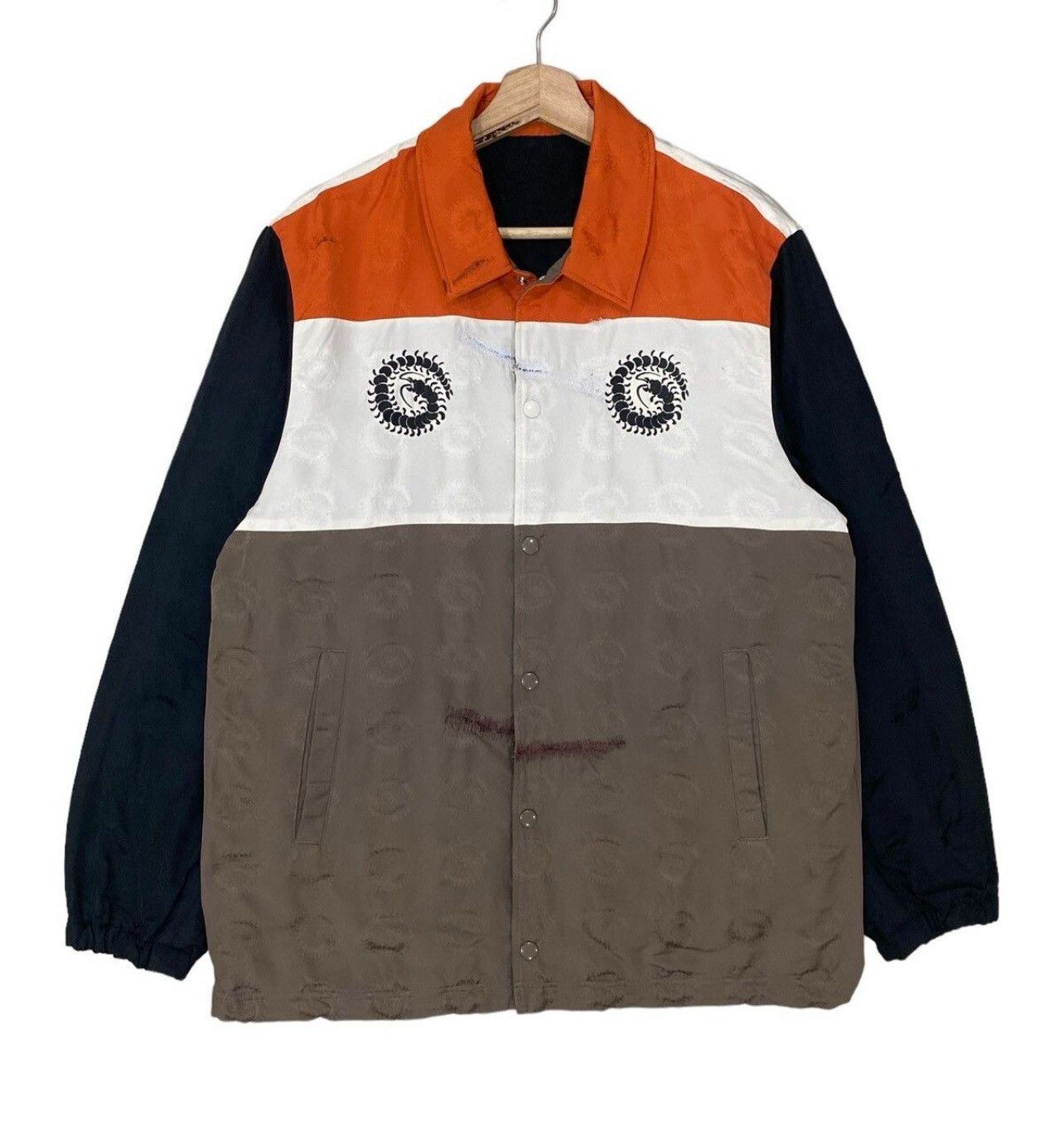 Japanese Brand × Jun Takahashi × Undercover 🔥Undercover Centipede Jacquard Snap Button Jacket Size US M / EU 48-50 / 2 - 4 Thumbnail