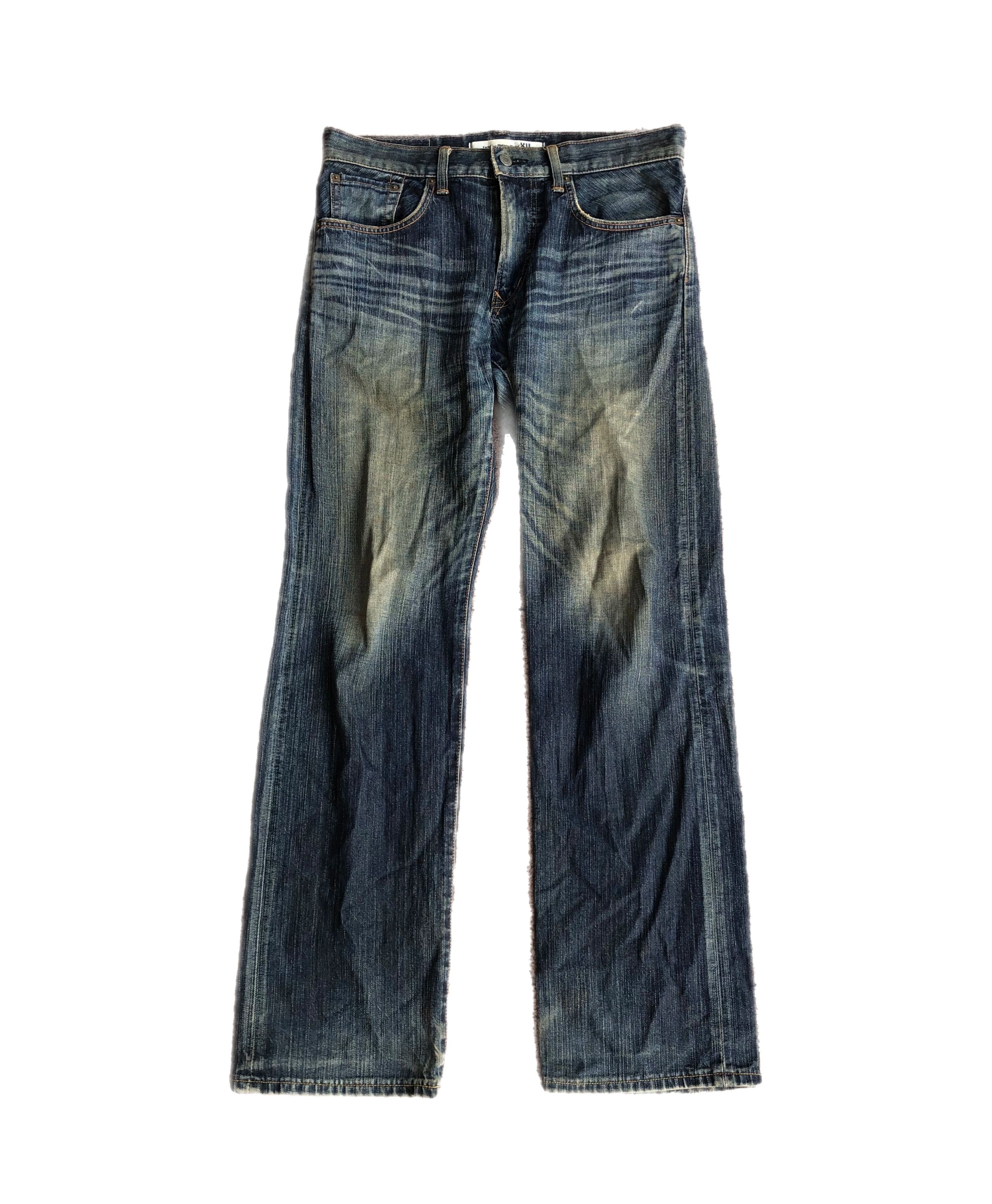 If Six Was Nine Edwin XV Fading Jeans Vkei Y2k Japanese Size US 32 / EU 48 - 2 Thumbnail