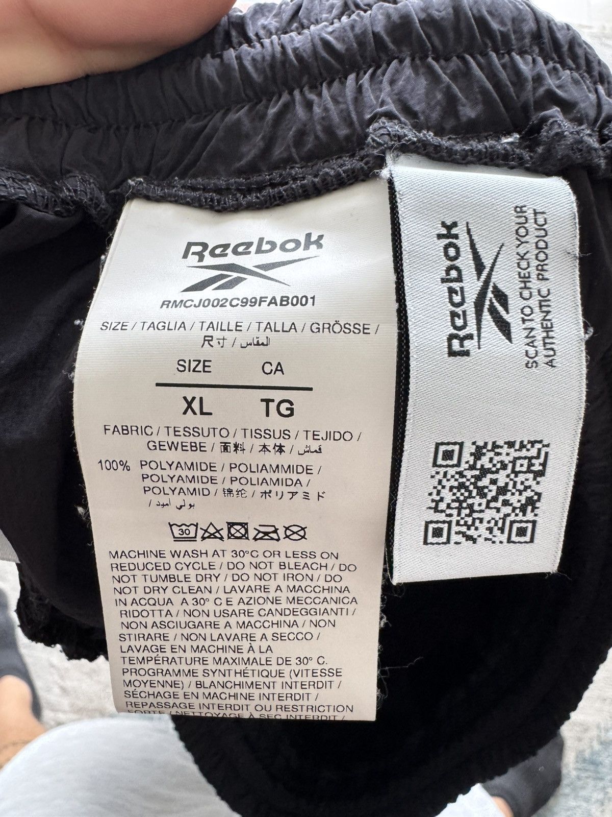 Reebok Reebok LTD made in italy track pants size XL Size US 36 / EU 52 - 4 Thumbnail