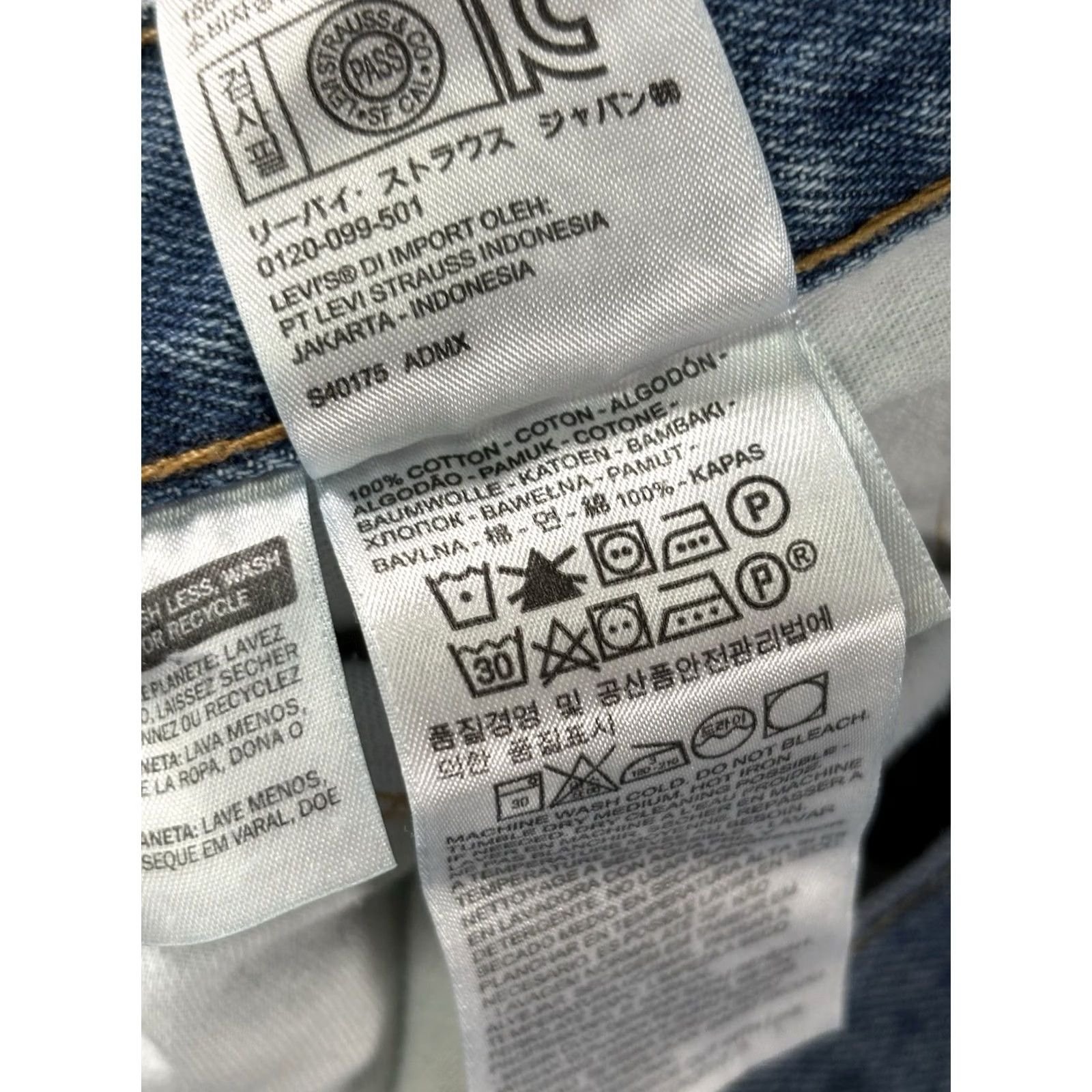 Levi's VINTAGE Levi's 550 Jeans Main Selling Point Brand Men 36 Jeans Blue Denim Relaxed 90s USA Mens Size US 36 / EU 52 - 6 Thumbnail