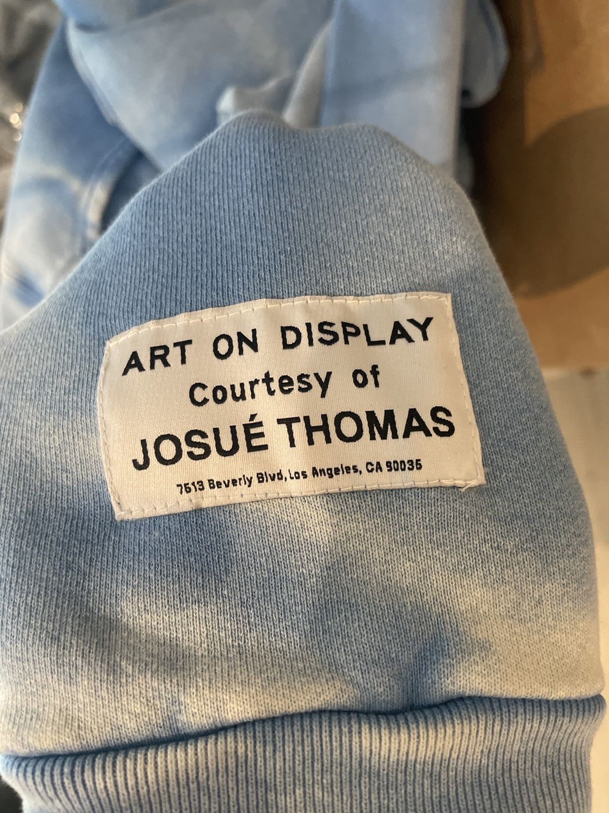 Gallery Dept. Gallery Dept. Blue Sunfaded Zip Up Hooded Sweatshirt 2XL Size US XXL / EU 58 / 5 - 3 Thumbnail