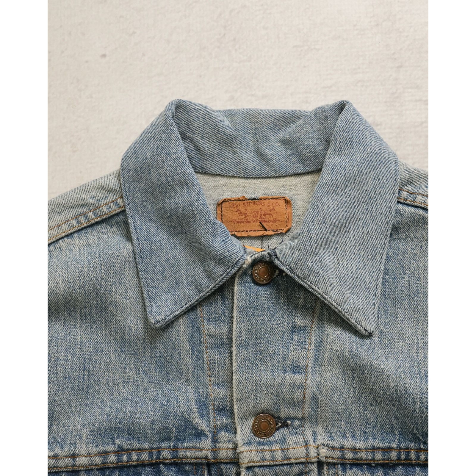Levi's Vintage 90s Levis Blue Denim Jacket - Women's Small Size S / US 4 / IT 40 - 3 Thumbnail
