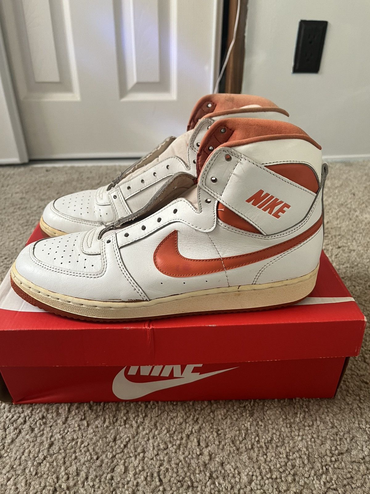 Nike Vintage Nike Team Convention High Orange Size US 10 / EU 43 - 1 Thumbnail