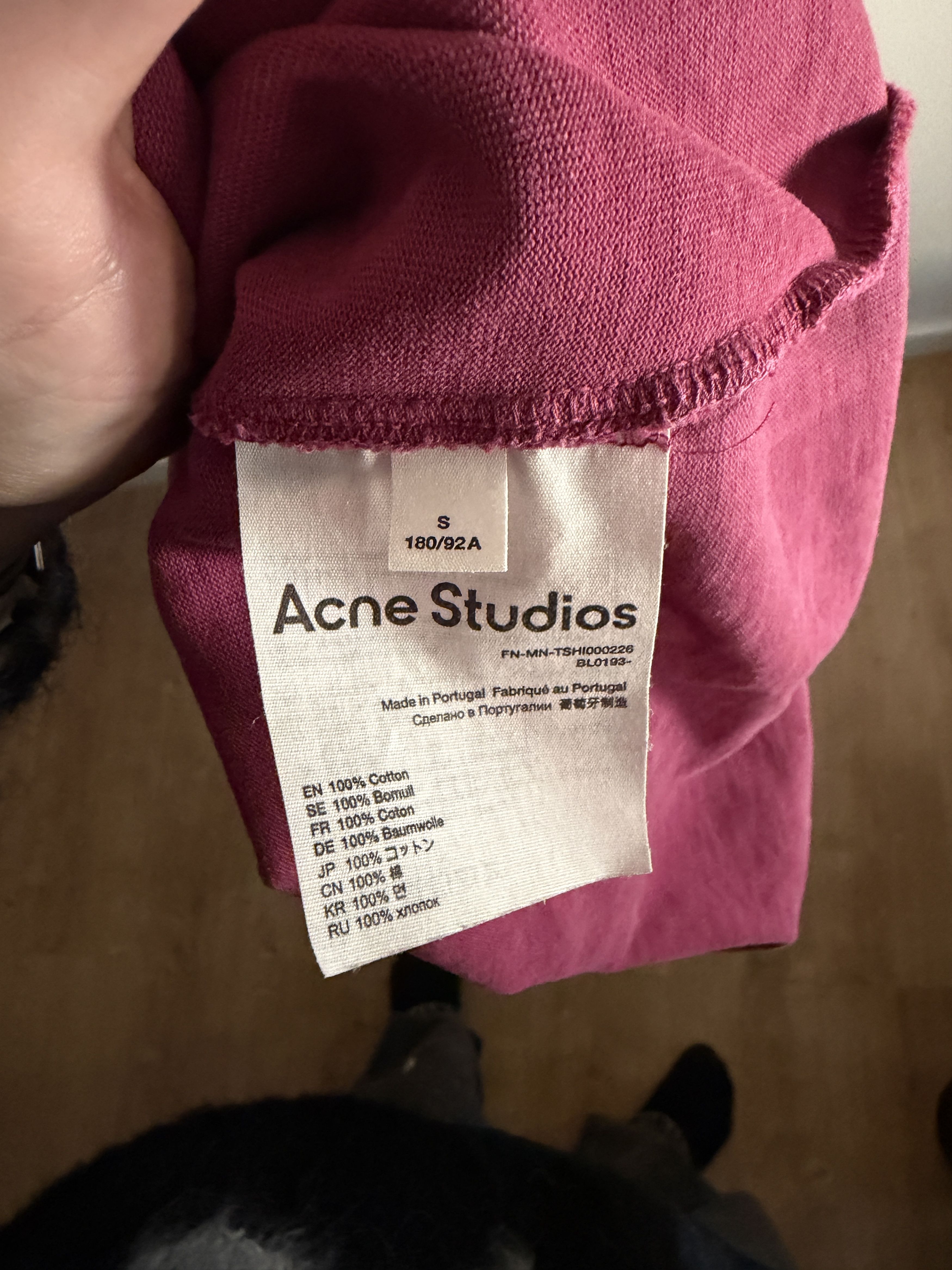Acne Studios Acne Studios No Logo Sweatshirt Size US S / EU 44-46 / 1 - 3 Thumbnail