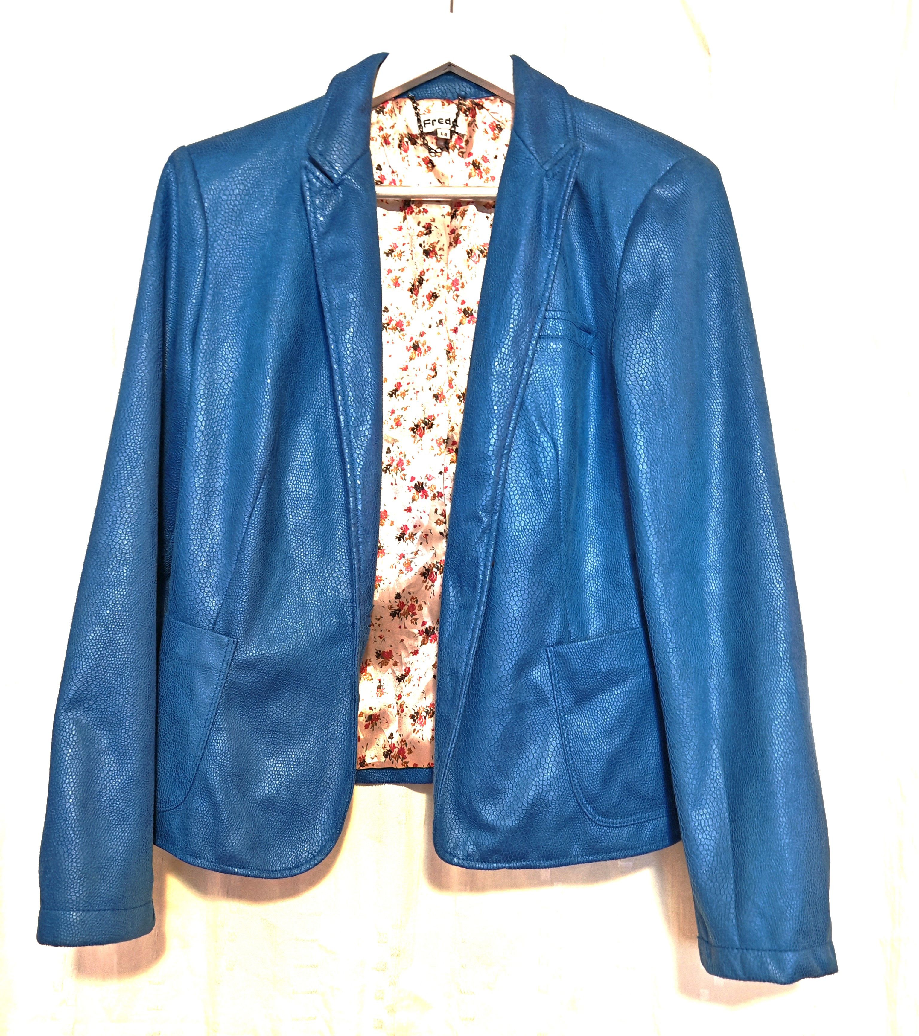 Vintage Vintage Snakeskin Effect Freda Blazer Size M / US 6-8 / IT 42-44 - 1 Thumbnail