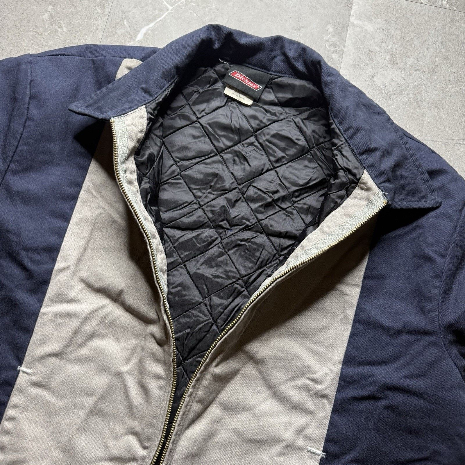 Dickies Dickies Eisenhower Quilt Lined Two Tone Mechanic Work Jacket Size US L / EU 52-54 / 3 - 5 Thumbnail