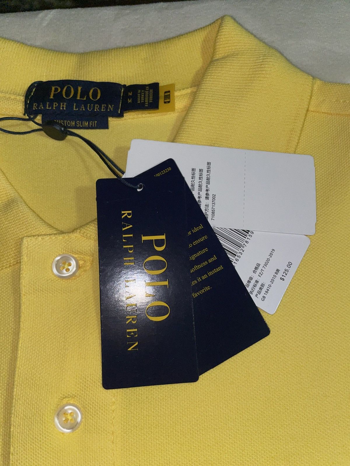Polo Ralph Lauren Ralph Lauren Yellow Polo Size US M / EU 48-50 / 2 - 3 Thumbnail