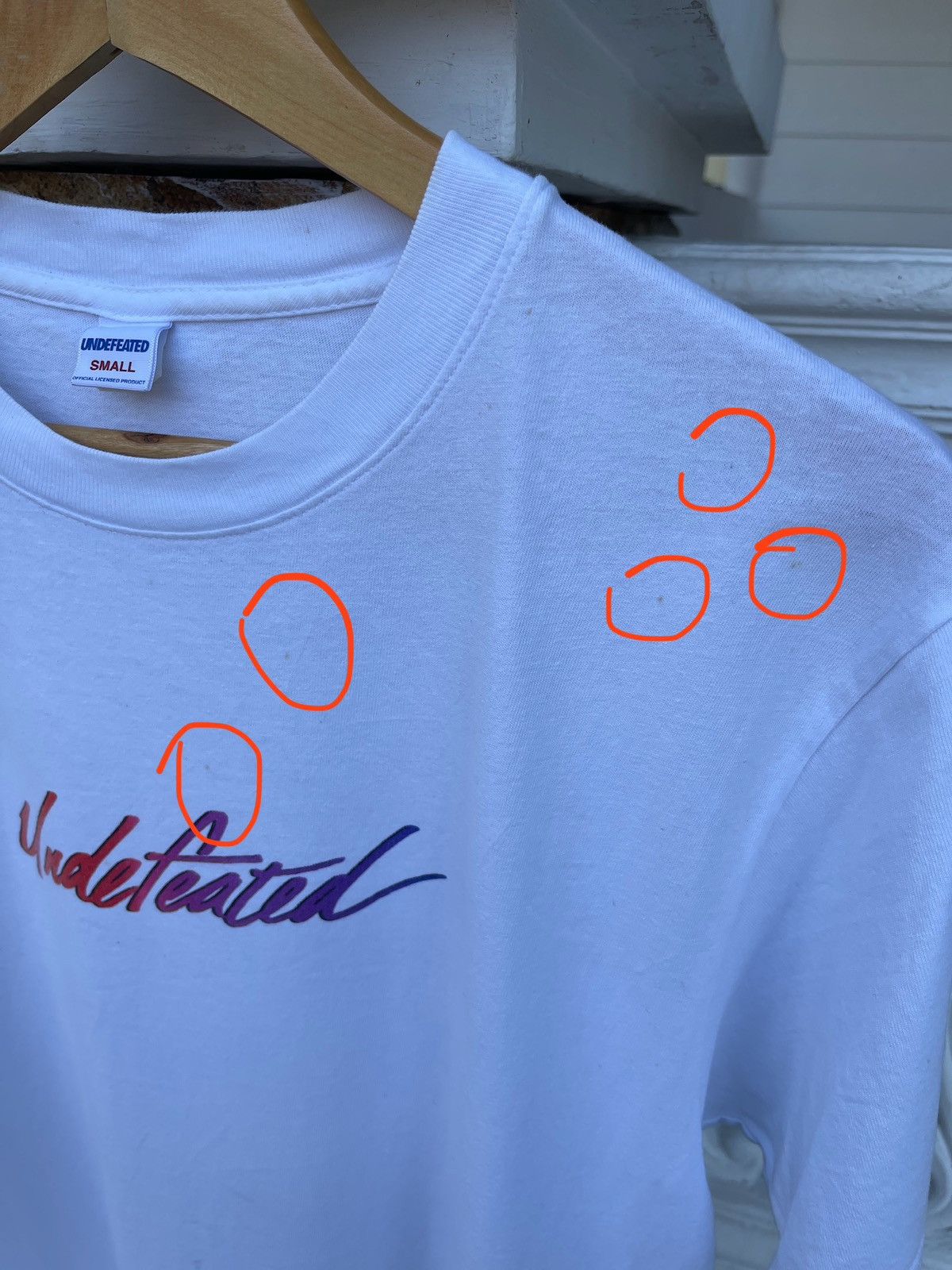 Jordan Brand × Undefeated Last Drop🔥Rare🔥Vintage Undefeated Michael Jordan T Shirt Size US M / EU 48-50 / 2 - 10 Thumbnail