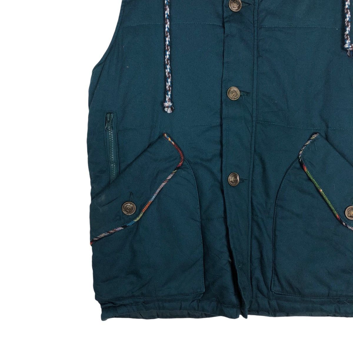 Japanese Brand 📌Vintage Vest Chimayo Design Navajo Power To The People Size US M / EU 48-50 / 2 - 5 Thumbnail