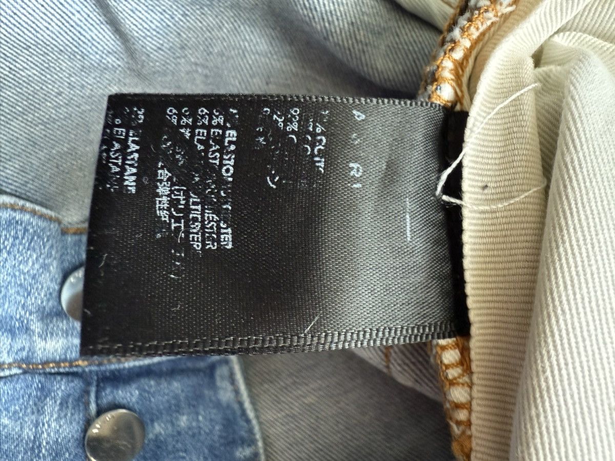 Amiri Denim Appliqué Logo Jeans