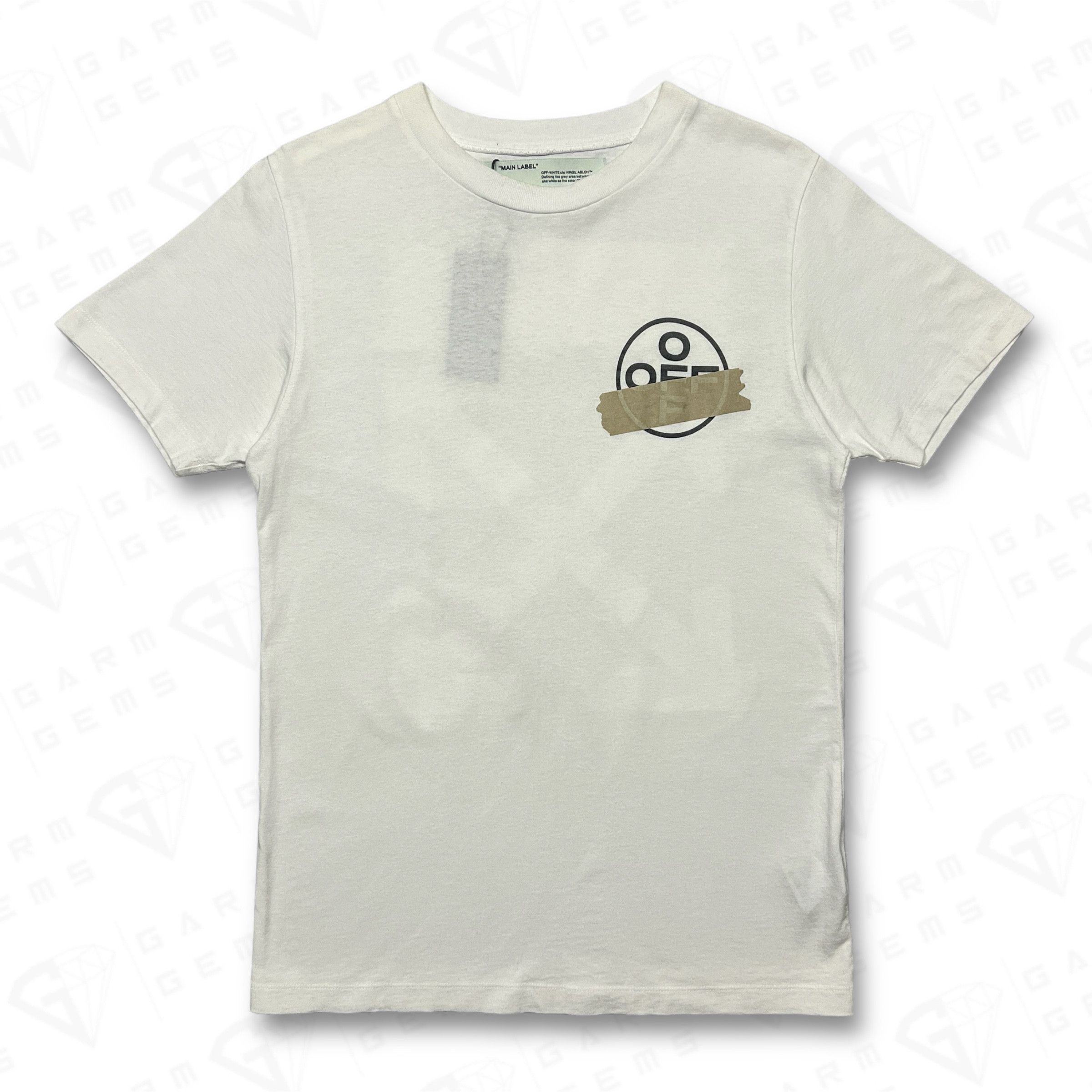 Off-White Off-White Tape Arrows T-Shirt Size US S / EU 44-46 / 1 - 1 Thumbnail