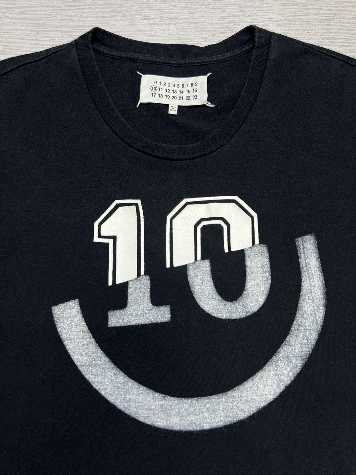 Maison Margiela Maison Margiela - FW15 No.10 Printed Jersey Crewneck Tshirt Size US S / EU 44-46 / 1 - 6 Thumbnail