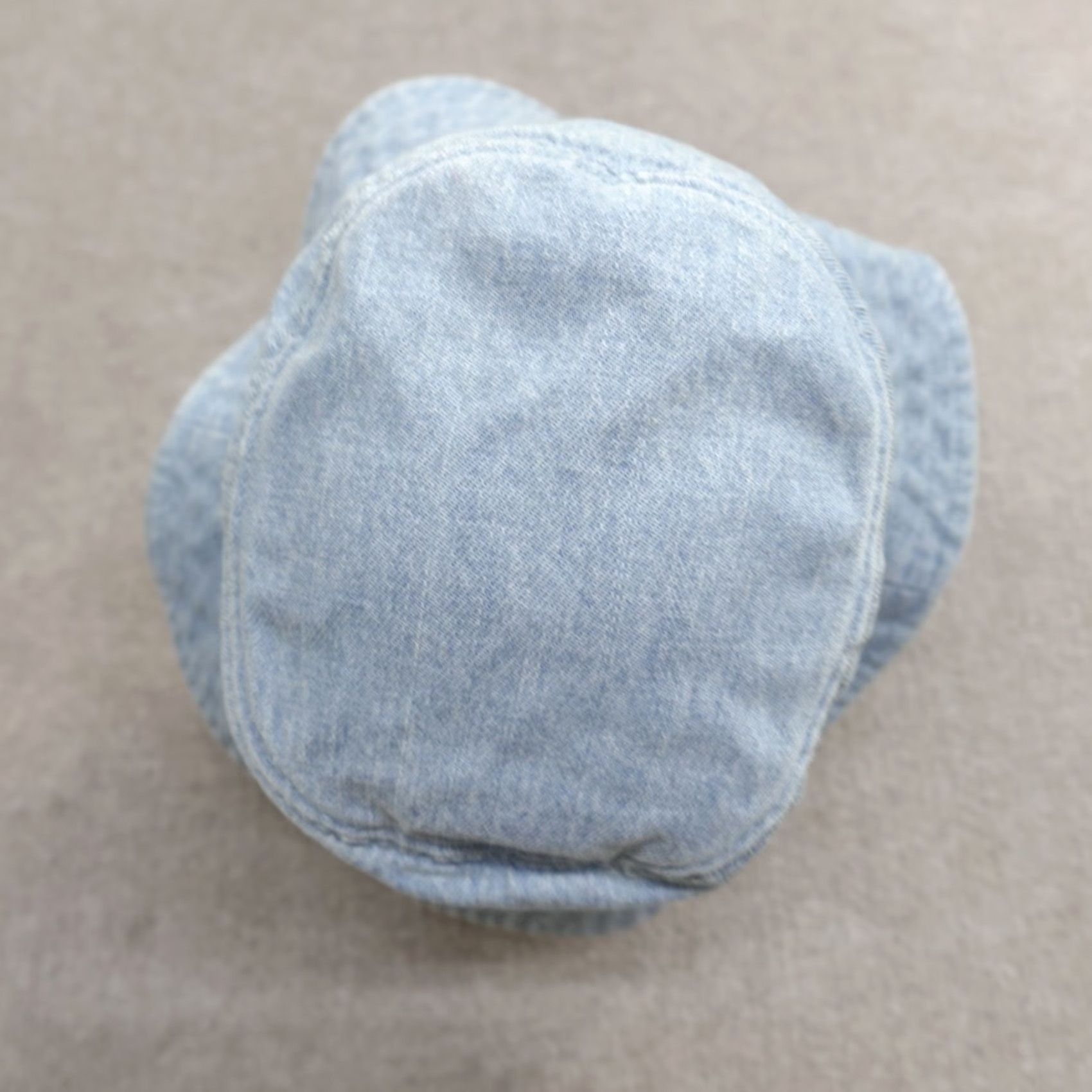 TNA TNA Womens Bucket Hat Small Medium Blue Denim Embroidered Aritzia Size ONE SIZE - 3 Thumbnail