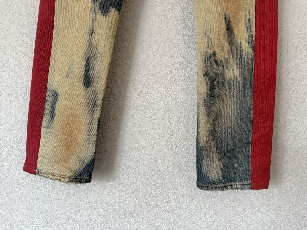 Off-White Bleached Side Stripe Jeans with Rope Belt Size US 31 - 13 Thumbnail