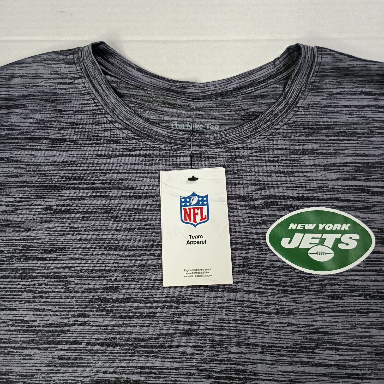 Nike Nike New York Jets T-Shirt Men's XL Gray Dri-Fit Tee Size US XL / EU 56 / 4 - 3 Thumbnail
