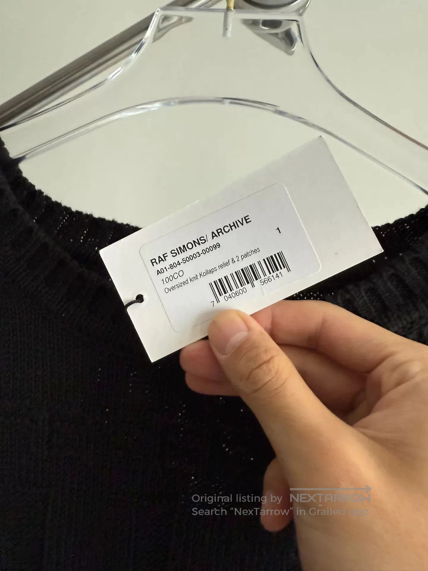 Raf Simons Raf Simons Archive Patchwork Sweater. Size US S / EU 44-46 / 1 - 6 Thumbnail