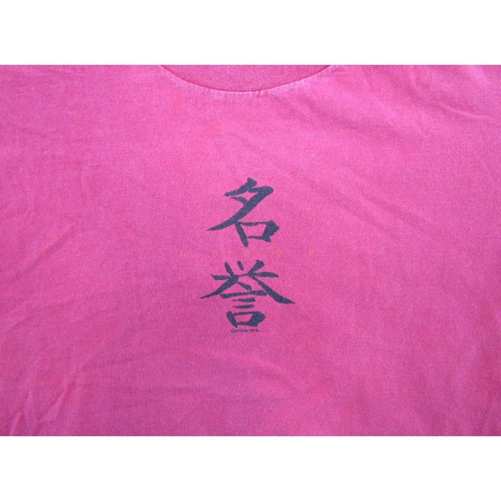 Vintage VINTAGE Crazy Shirts Shirt Mens Red L Short Sleeve Chinese Courage Dragon Single Stitch Size US L / EU 52-54 / 3 - 4 Thumbnail
