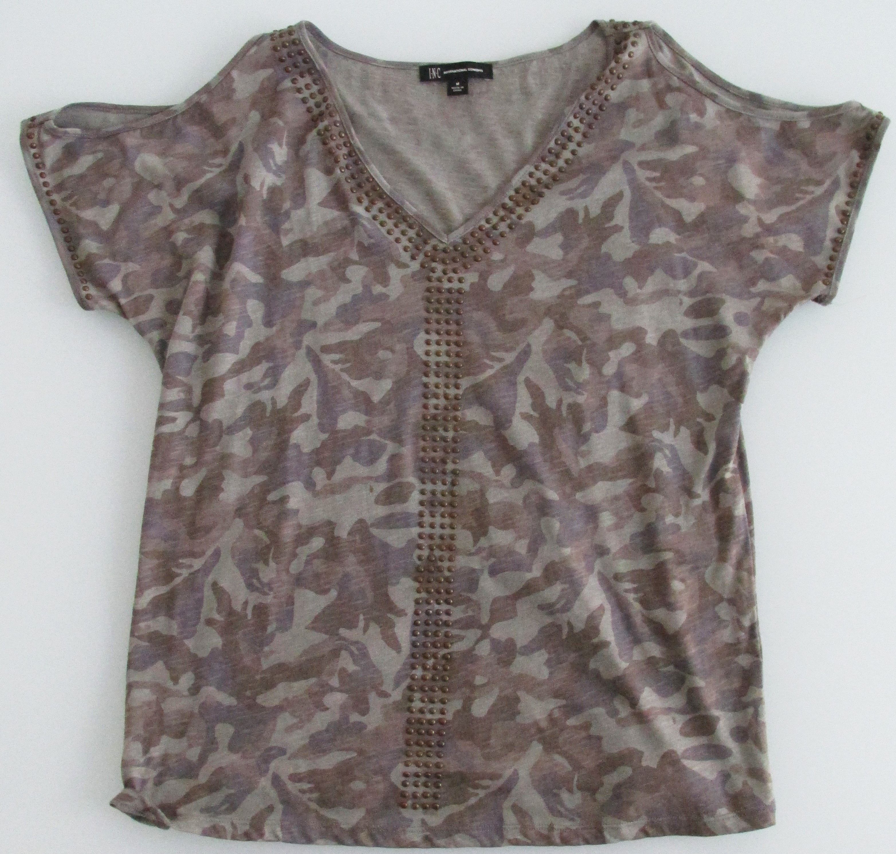 I.N.C INC (NWOT) Cold (Open) Shoulder Knit Top Size Medium Size M / US 6-8 / IT 42-44 - 1 Thumbnail