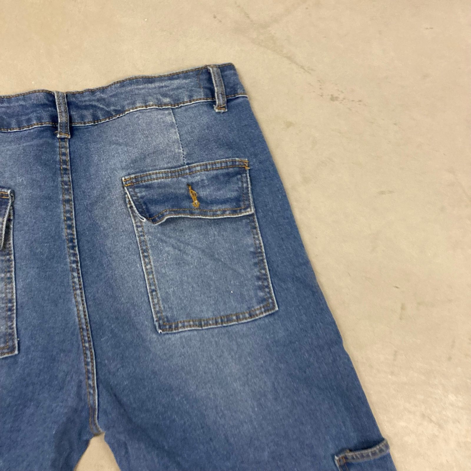 Vintage y2k bootcut Cargo Jeans 30x32 Size US 30 / EU 46 - 3 Thumbnail