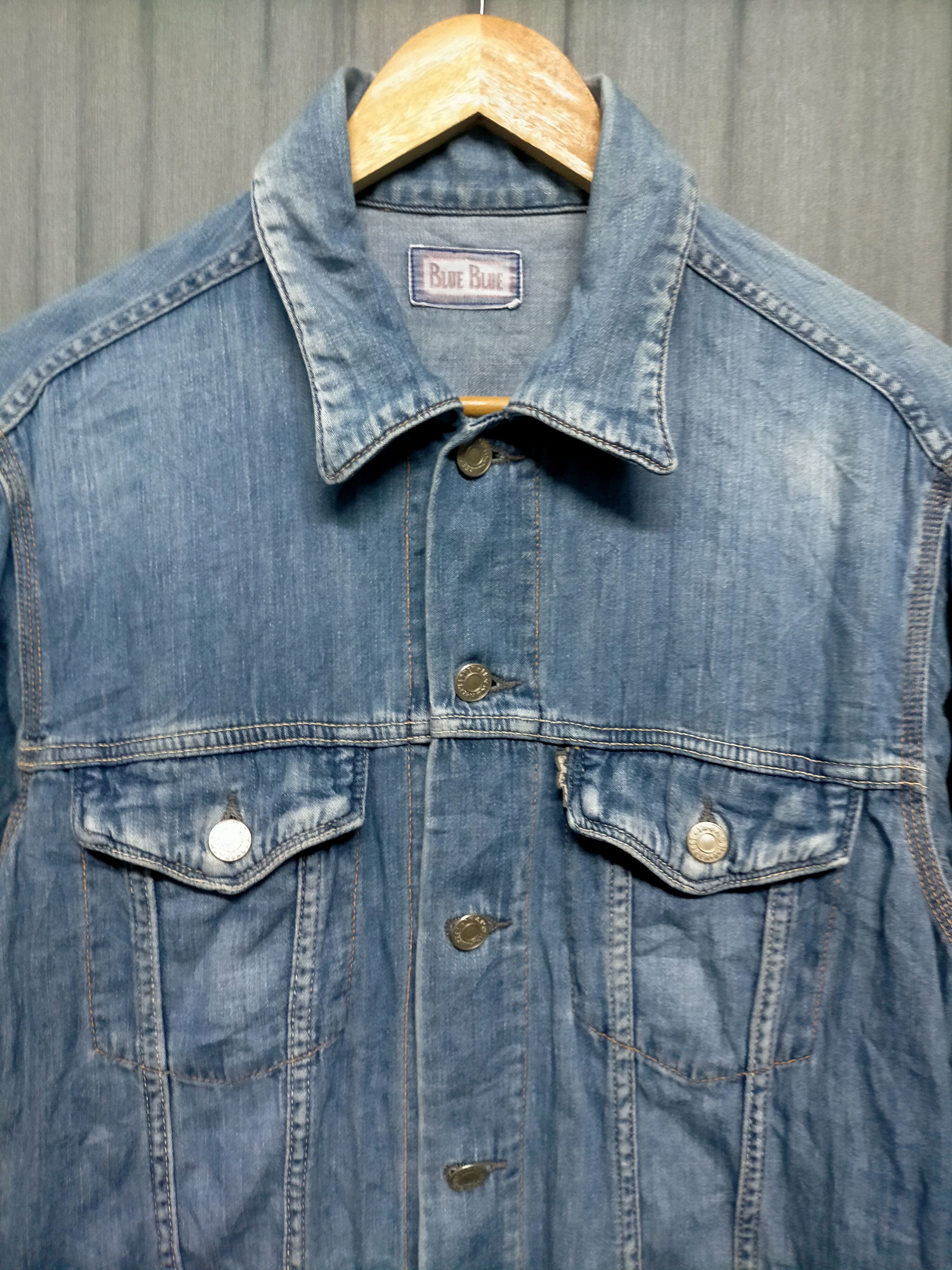 Blue Blue Japan Blue Blue Denim Jacket Size US M / EU 48-50 / 2 - 2 Thumbnail