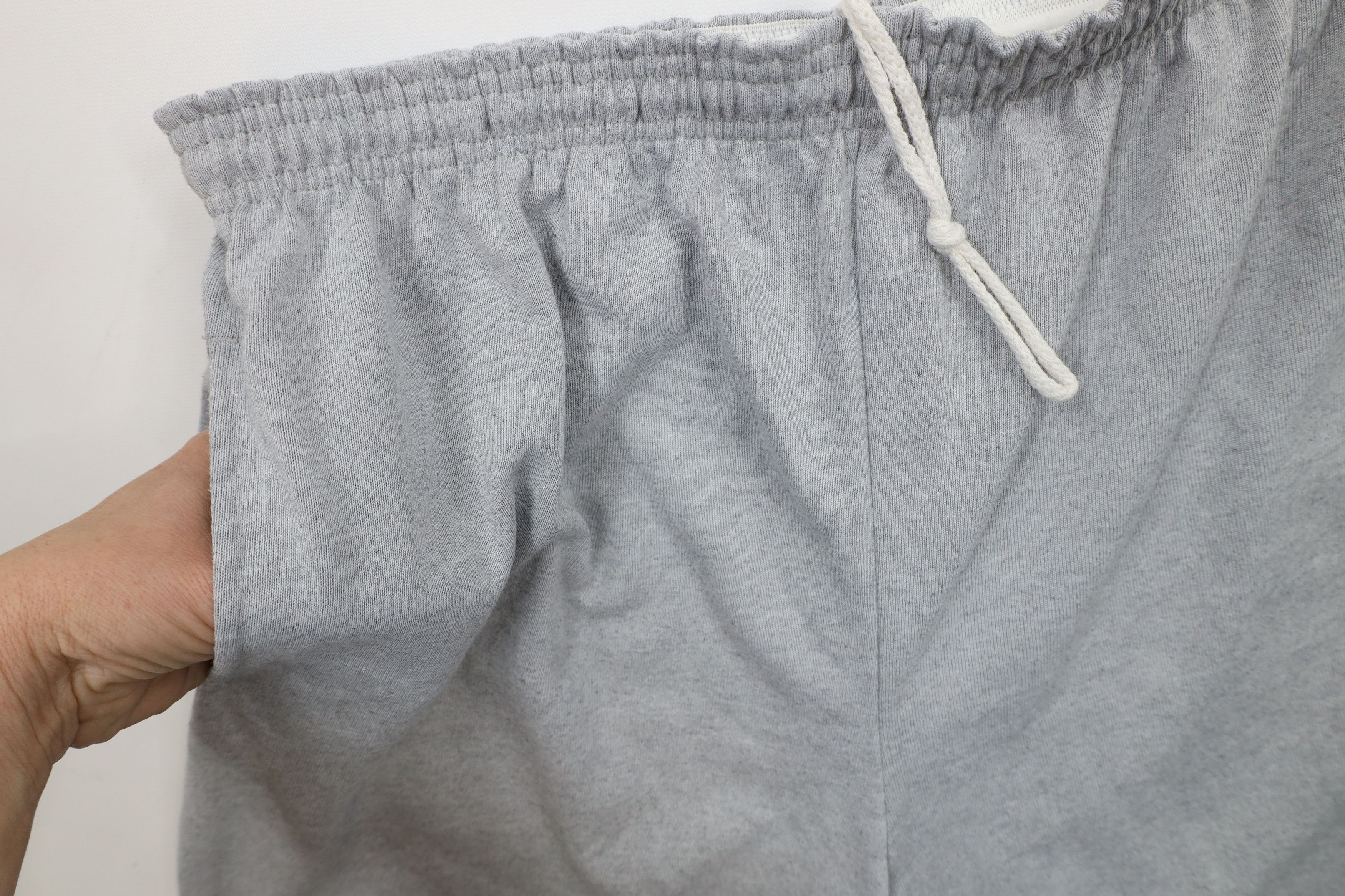 Russell Athletic × Vintage Vintage 90s Russell Athletic Knee Blank Shorts Heather Gray Size US 36 / EU 52 - 6 Thumbnail