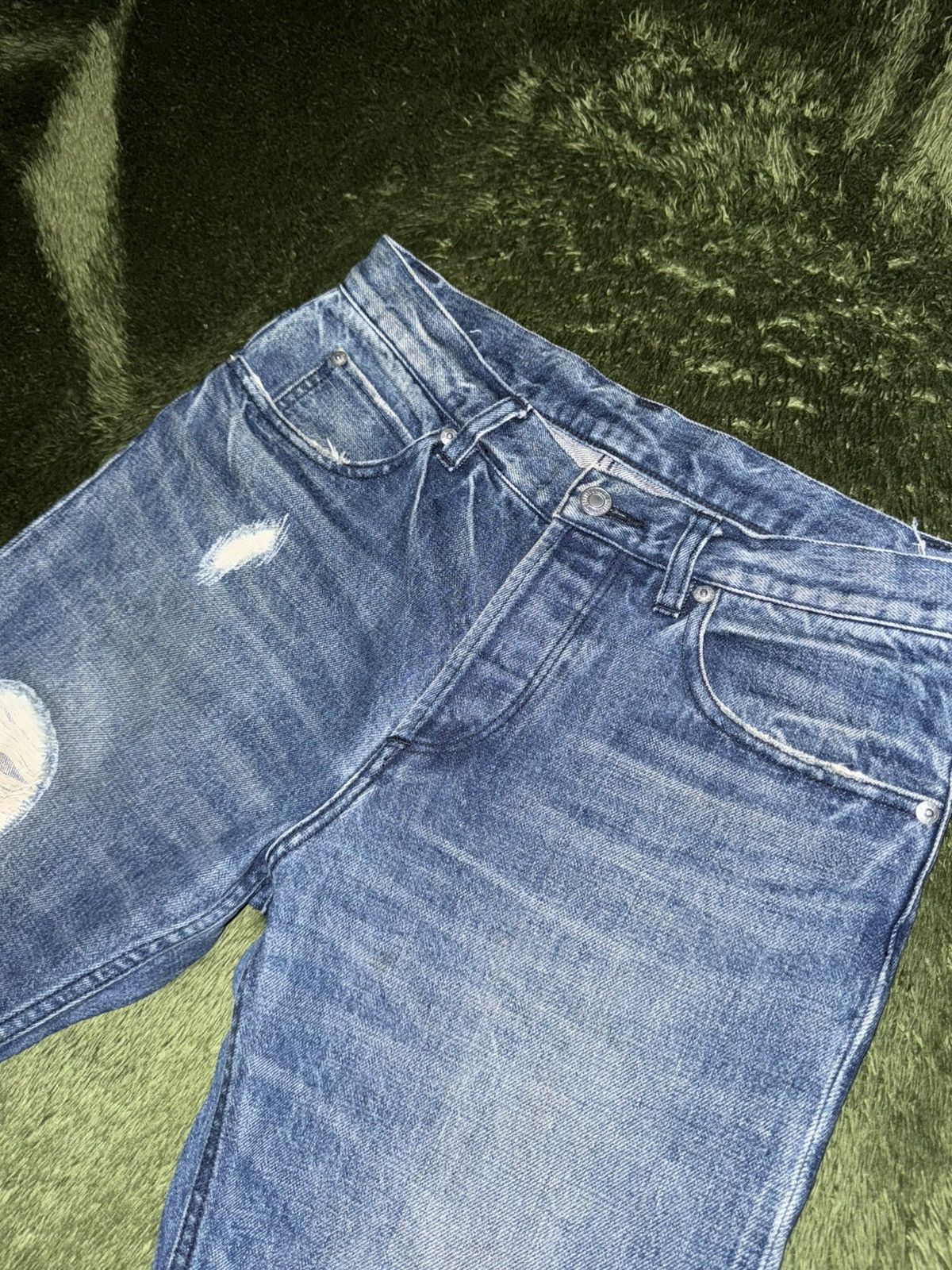 United Arrows [30] United Arrows Beauty & Youth repaired detail denim Size US 30 / EU 46 - 2 Thumbnail