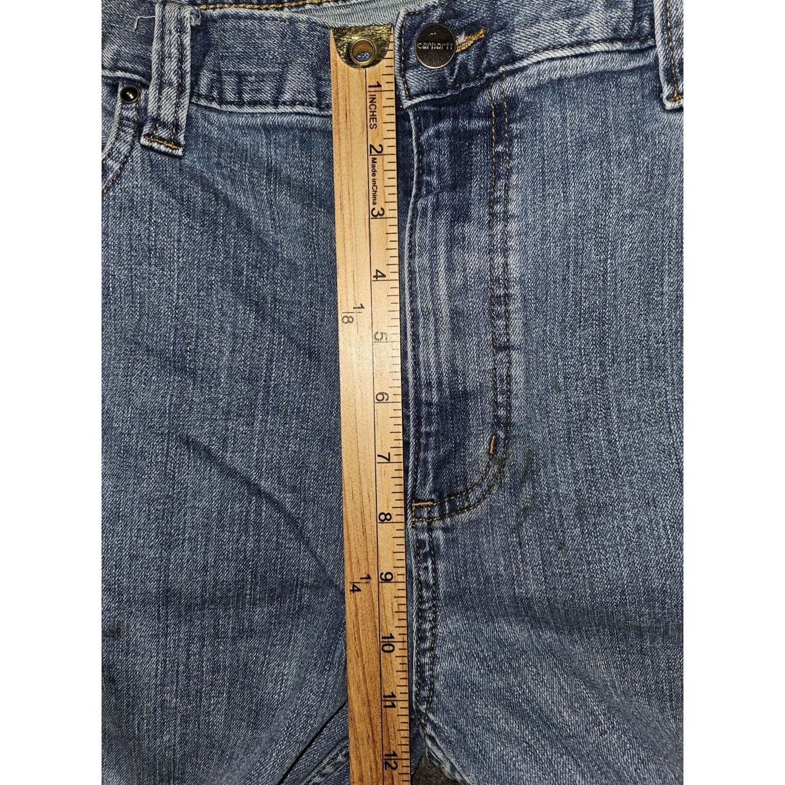 Carhartt Carhartt Rugged Flex Relaxed Jeans Mens 38x30 38x32 Light Wash Denim Lot Of 2 Denim Jeans Light Blue Mens Carhartt Rugged Flex Jeans 5-Pocket Size US 38 / EU 54 - 5 Thumbnail